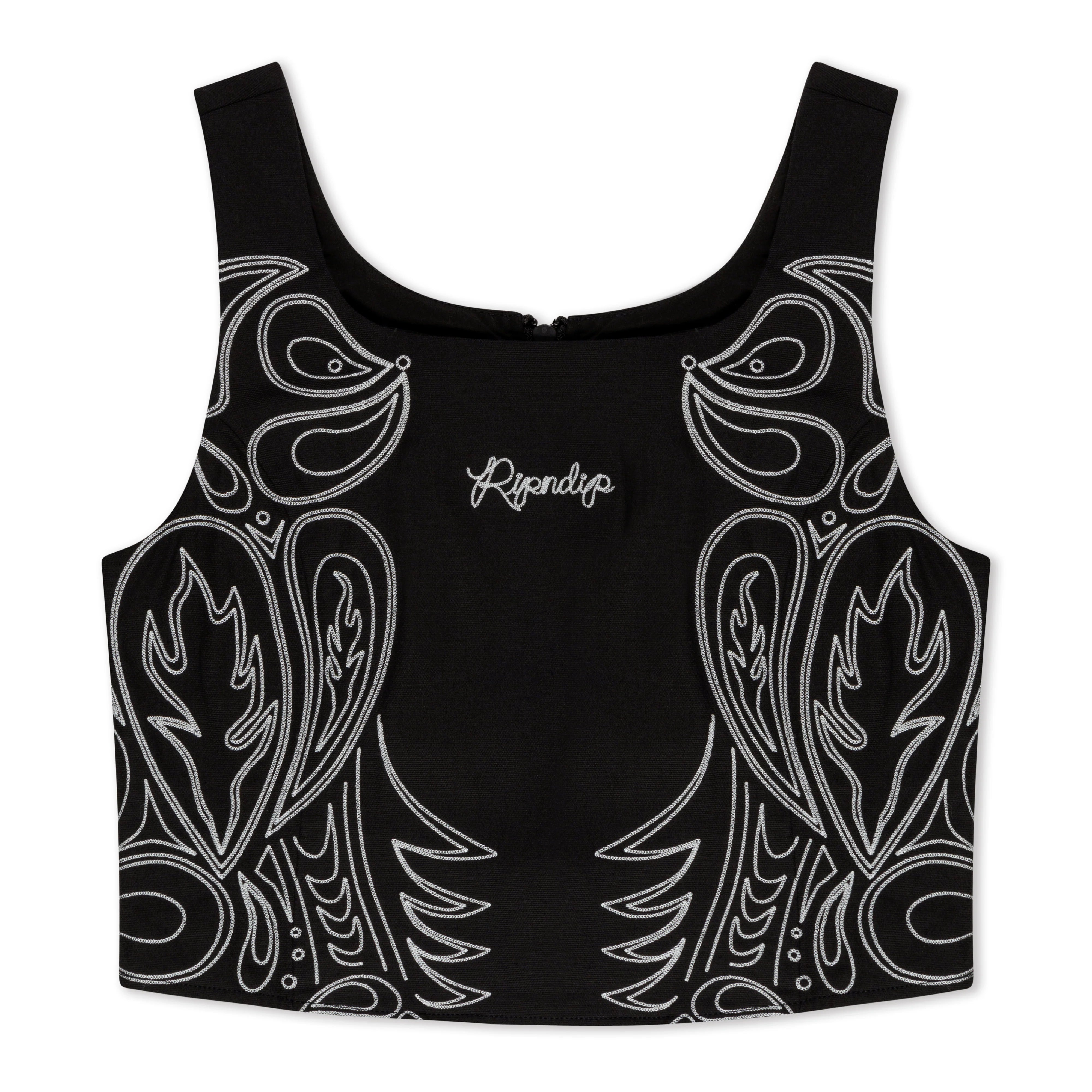 HOWDY CORSET TOP ( BLACK )