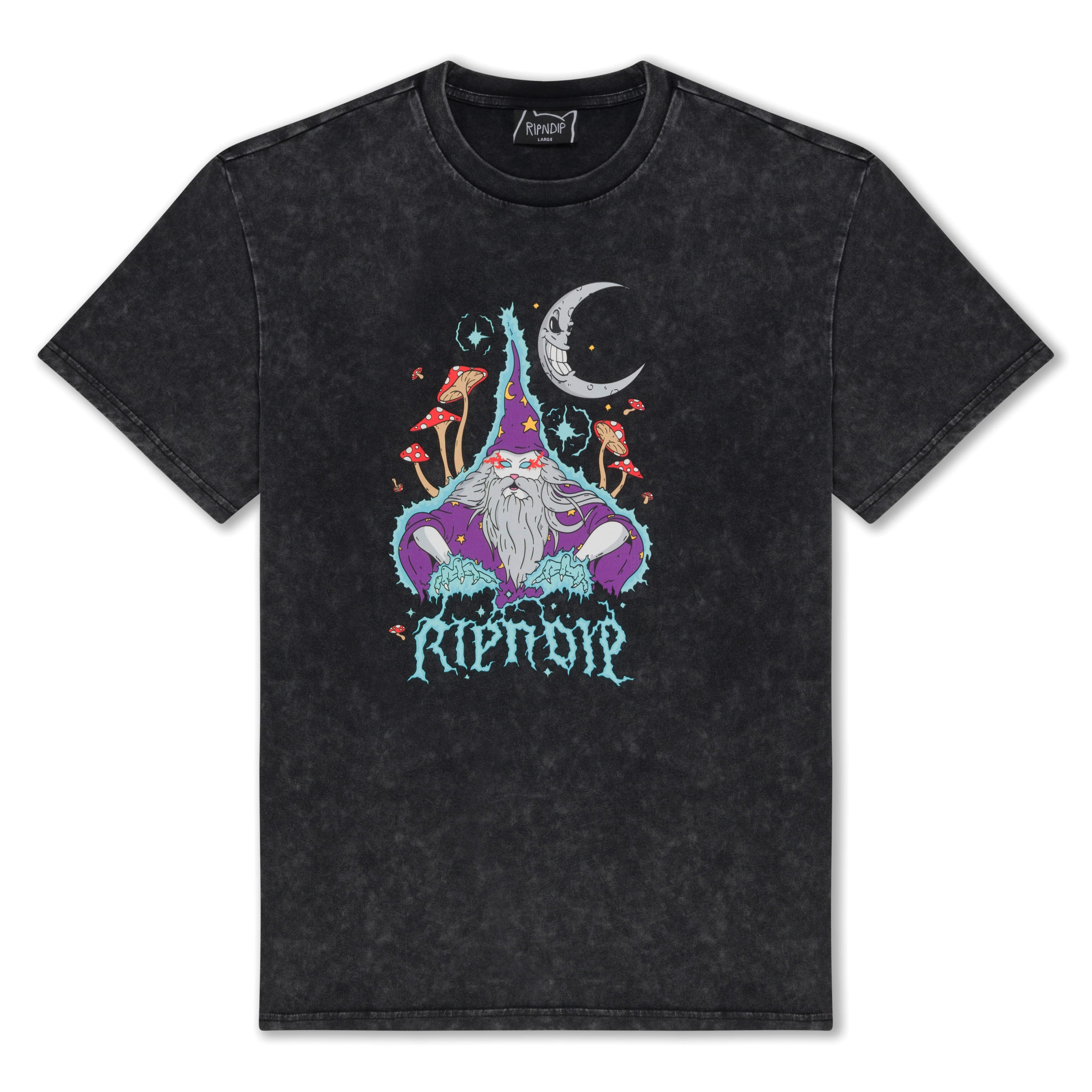 ORACLE TEE ( BLACK WASH )