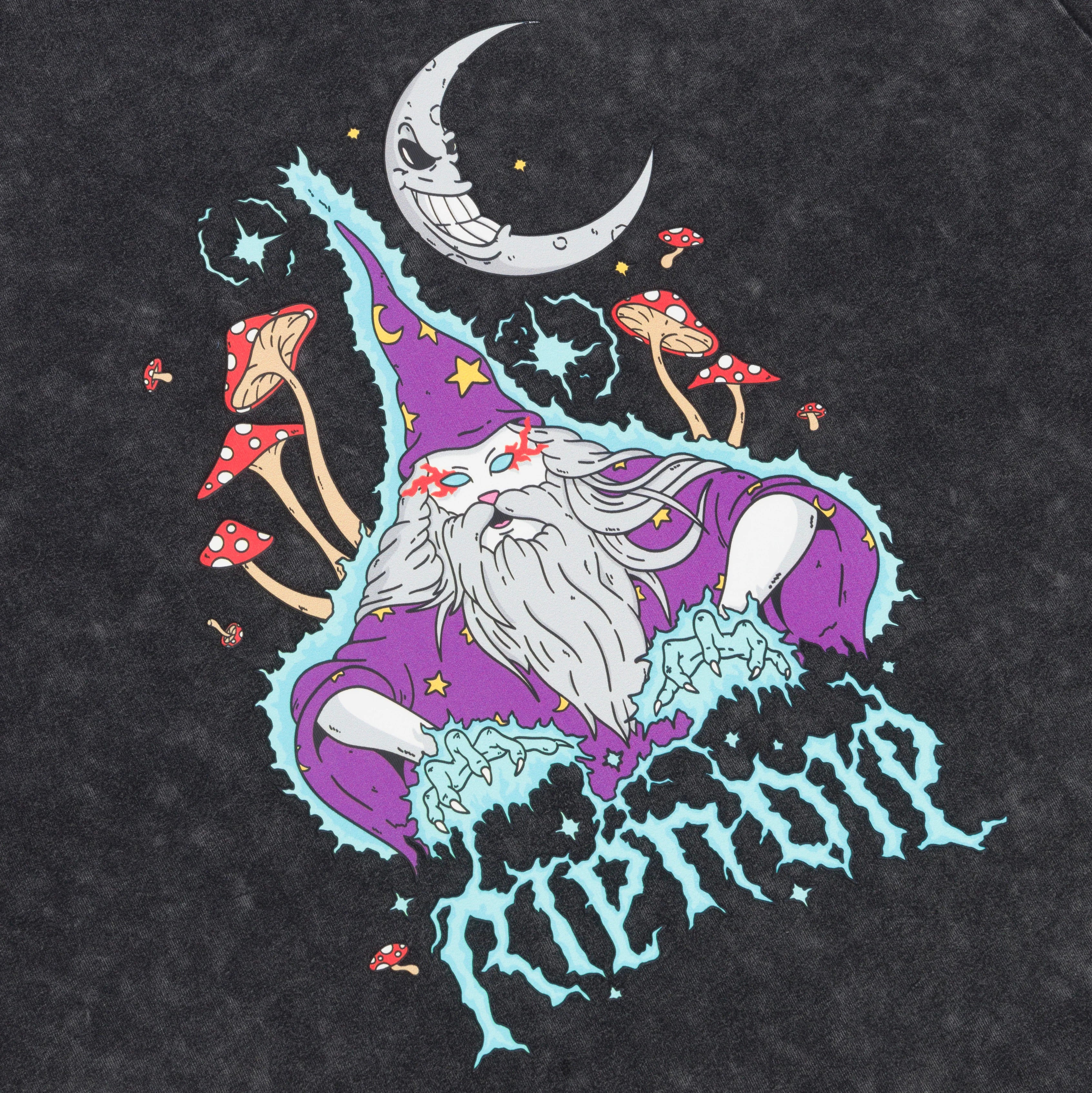 ORACLE TEE ( BLACK WASH )