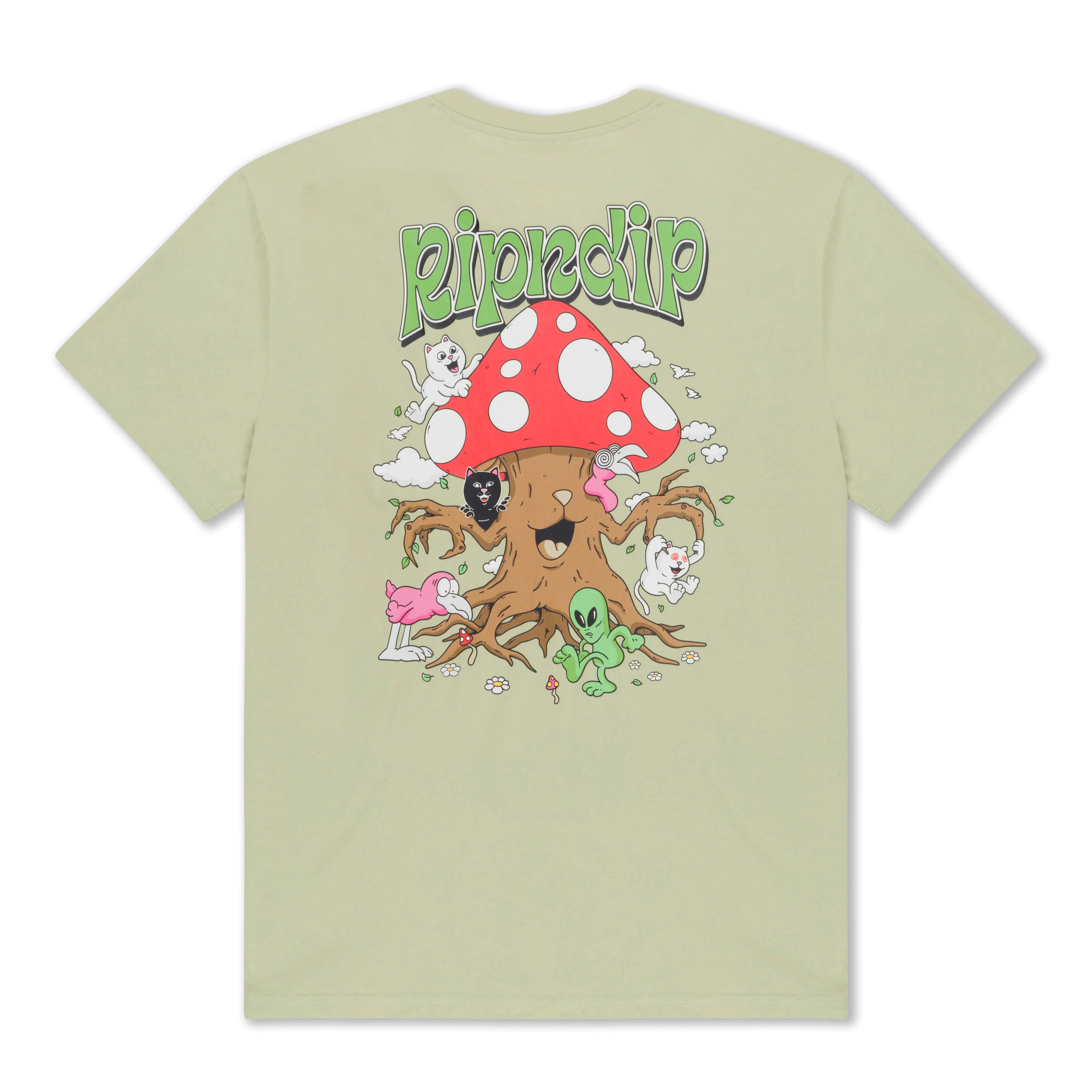 PLAYGROUND TEE ( LIGHT MOSS )