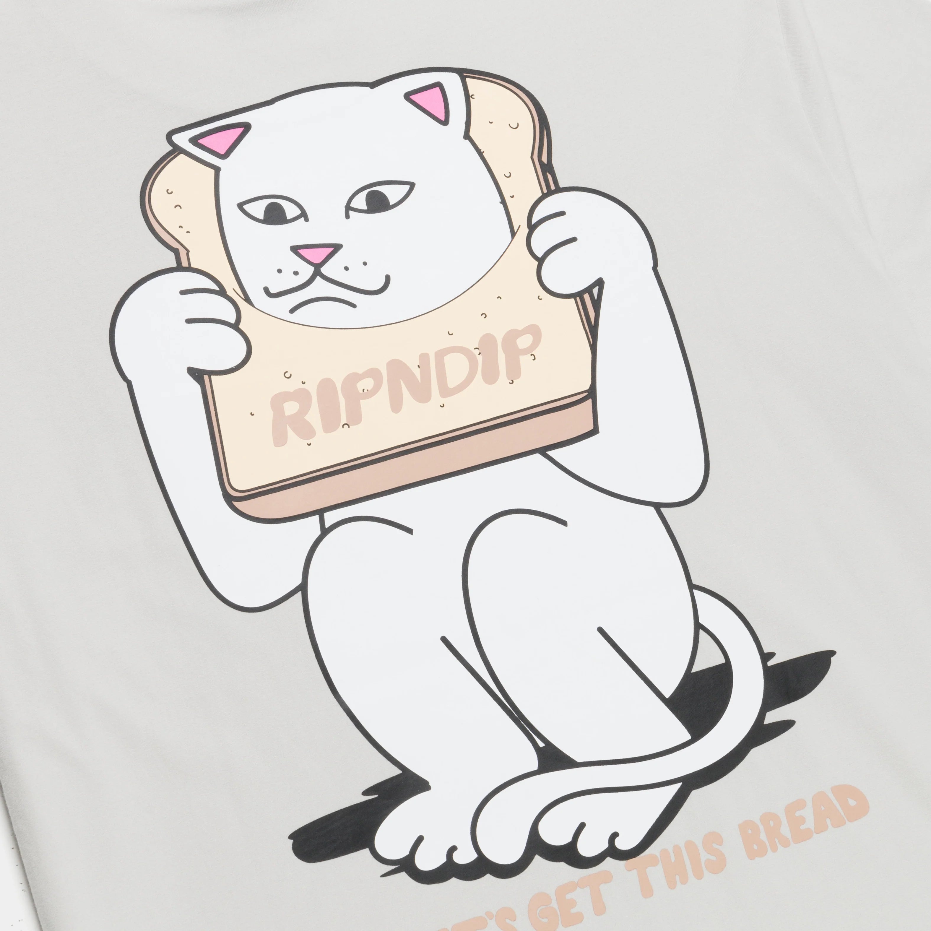 GLUTEN FREE TEE ( GREY )