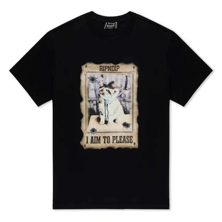 MOST WANTED TEE ( BLACK )