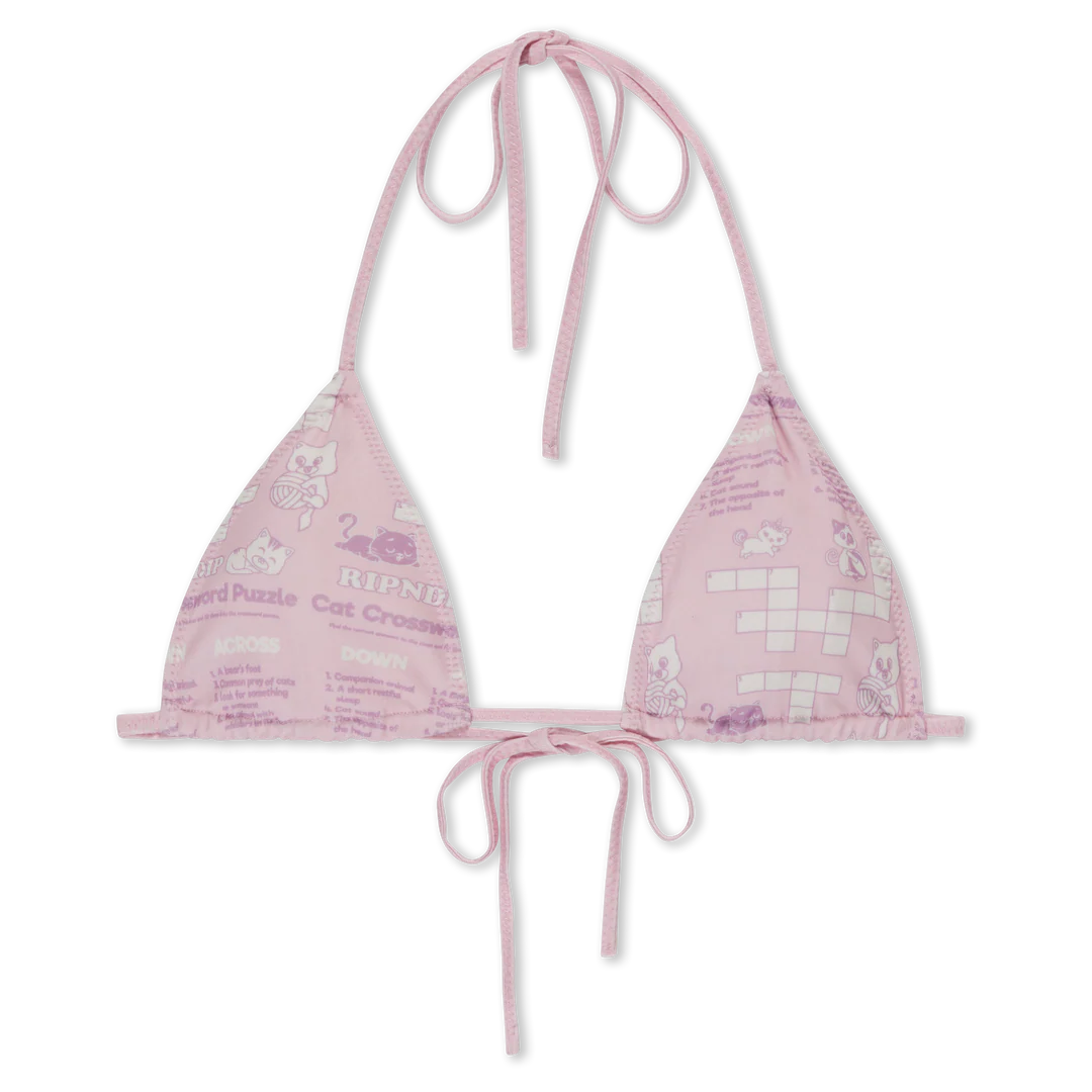 CROSSWORD 2PC BIKINI SET ( PINK )