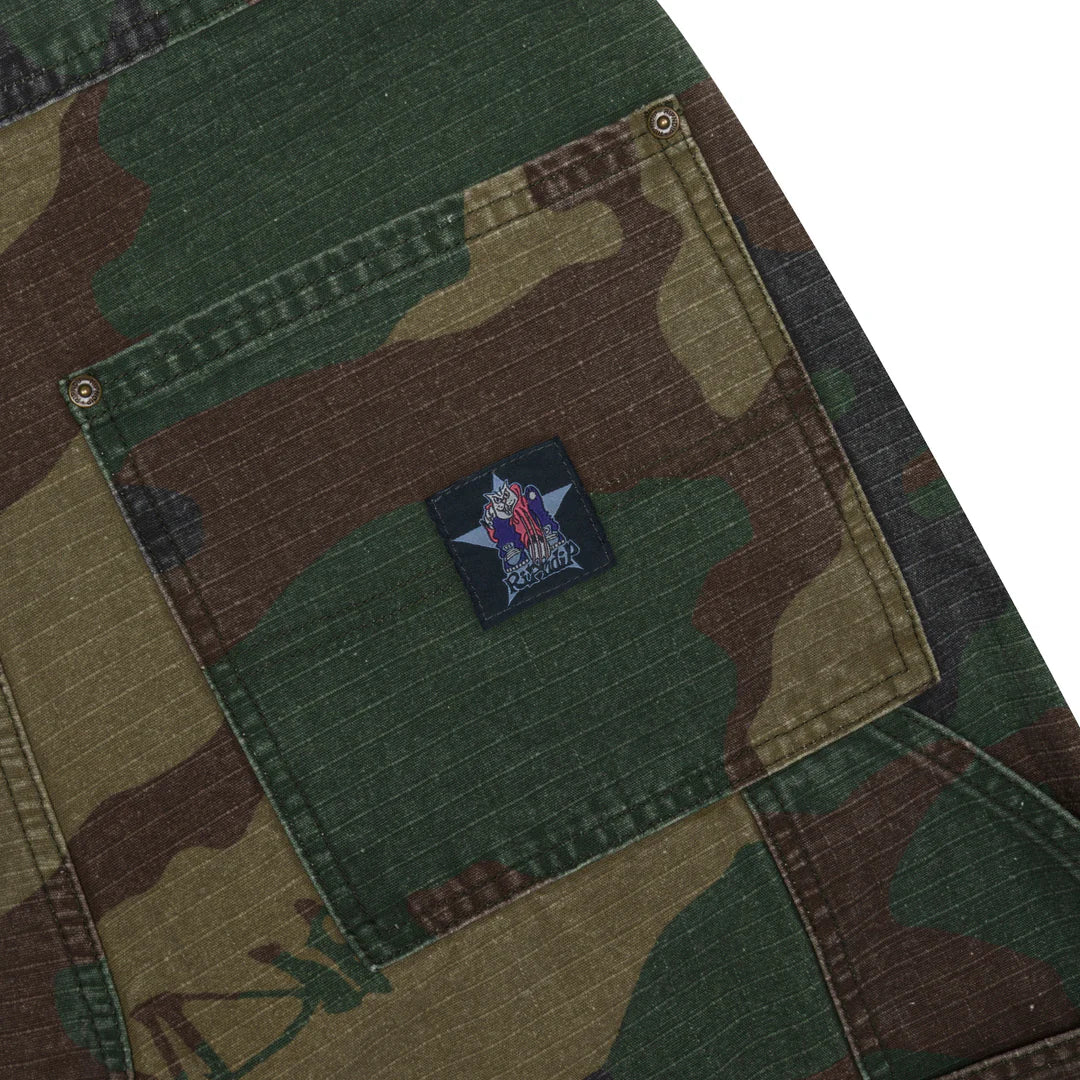 CLAWS CAMO WIDE FIT CARPENTER PANTS ( MULTI )