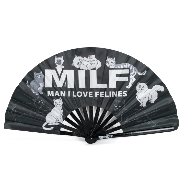 MAN I LOVE FELINES FAN ( BLACK ) - RIPNDIP
