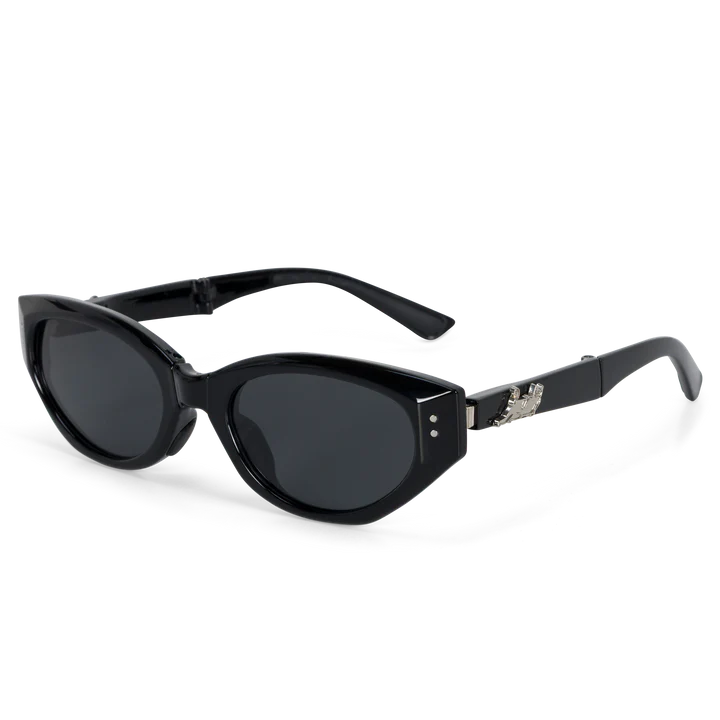 CASTANZA FOLDING SUNGLASSES ( BLACK ) RIPNDIP