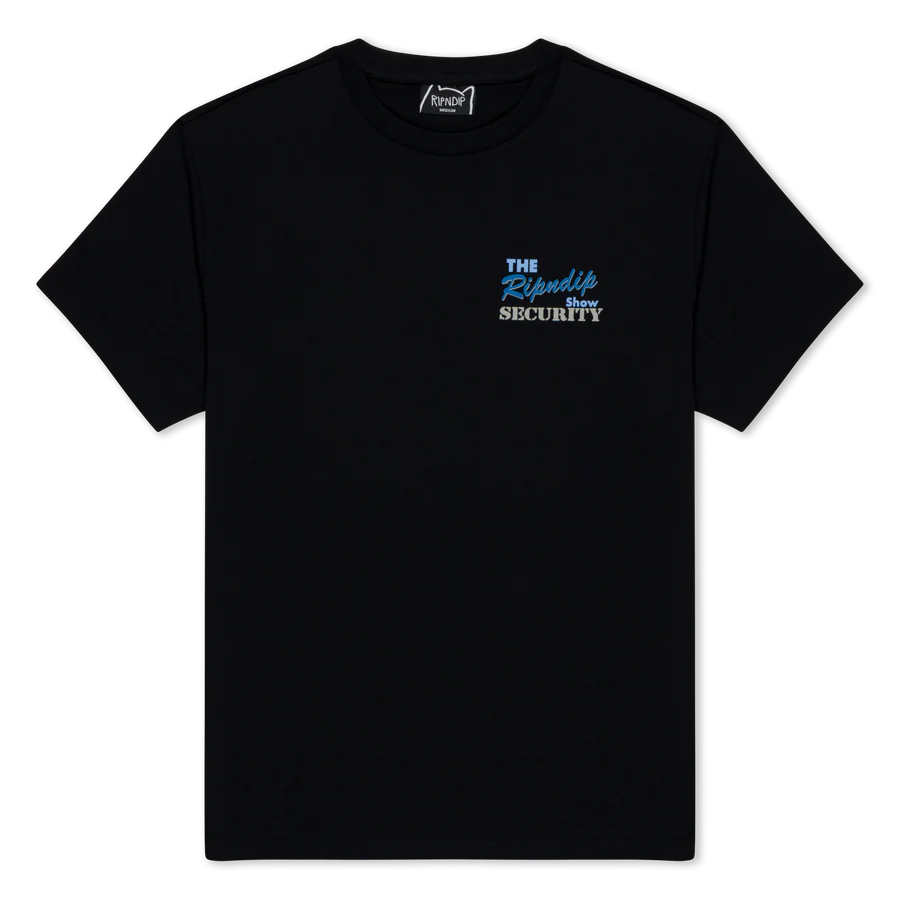 TALK SHOW TEE ( BLACK ) - RIPNDIP