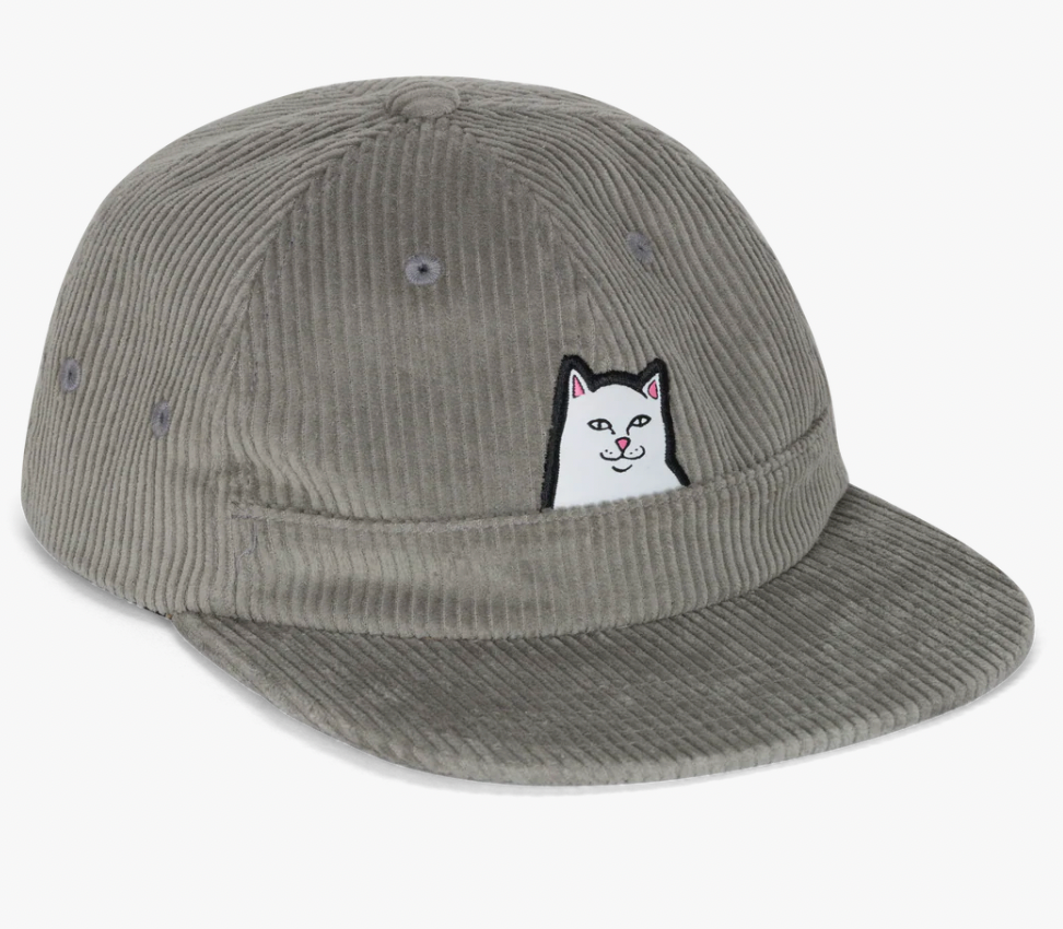 LORD NERMAL CORDURY SNAPBACK ( CHARCOAL ) - RIPNDIP