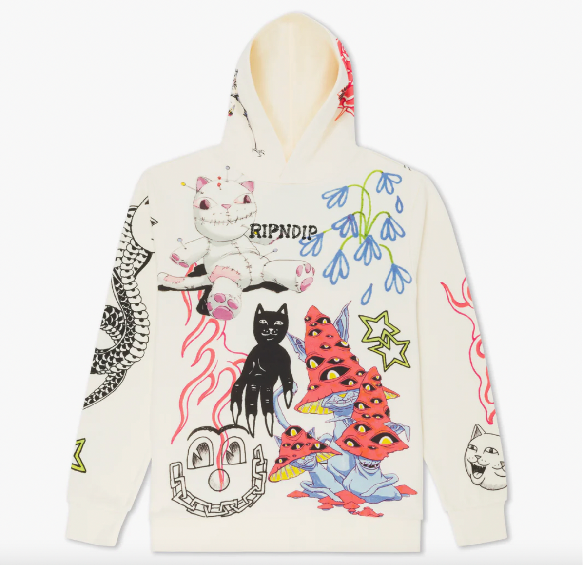 TRAVIS HOODIE ( OFF WHITE )