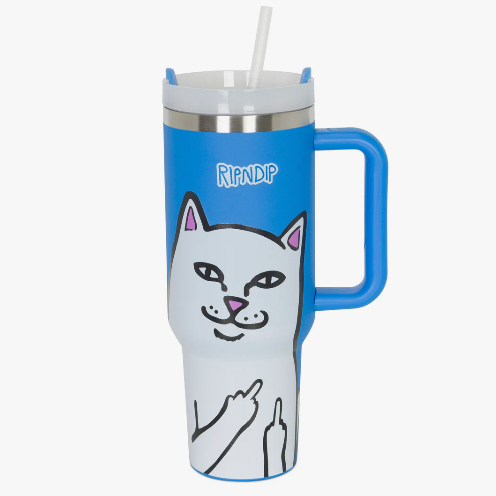 Lord Nermal Big Ol Cup Tumbler (Blue) - RIPNDIP