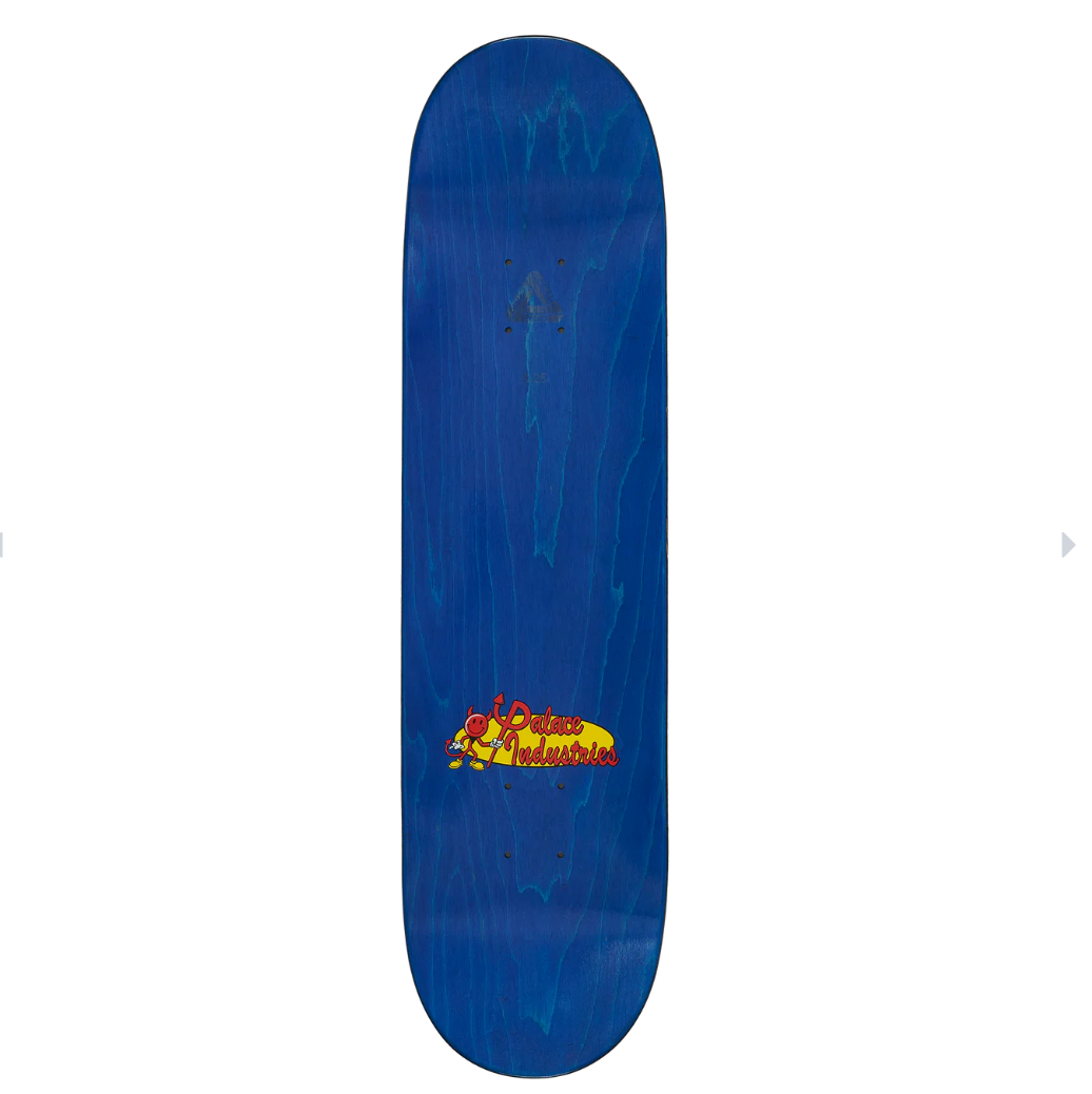PALACE WORLD INDUSTRIES BOARD WET WILLY 8.25 - PALACE SKATEBOARDS