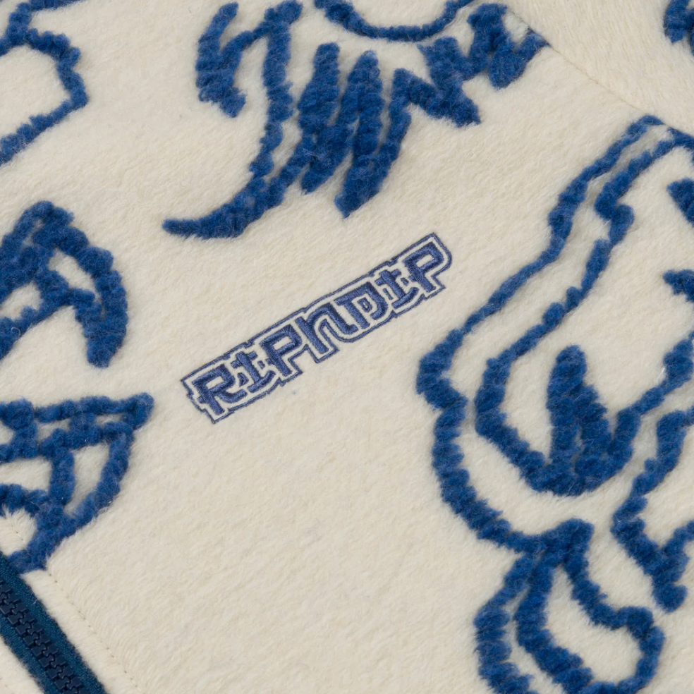 Haku Reversible Jacket (Off White/Navy) - RIPNDIP