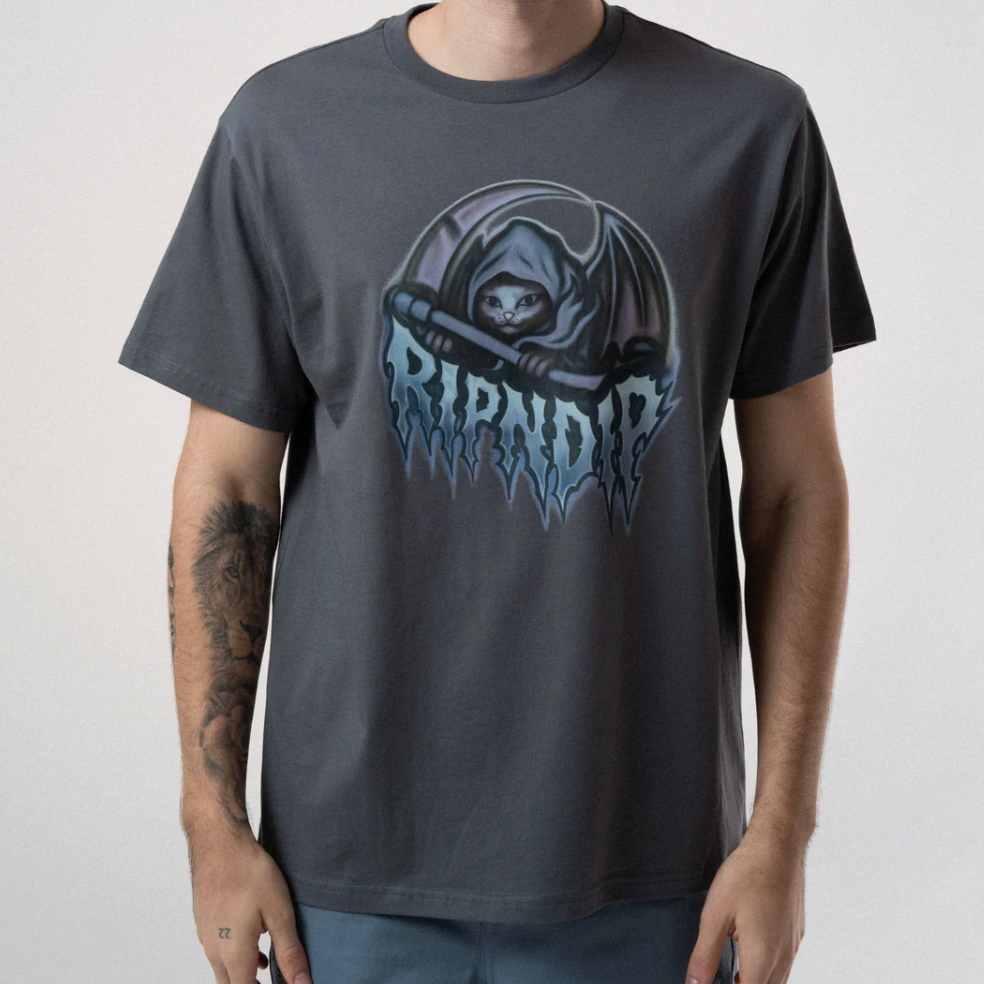 Out Of Time Tee (Charcoal)