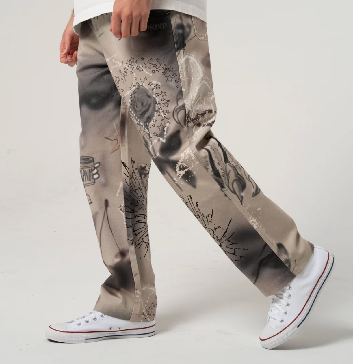 Stargazing Carpenter Straight Leg Pants (Multi)