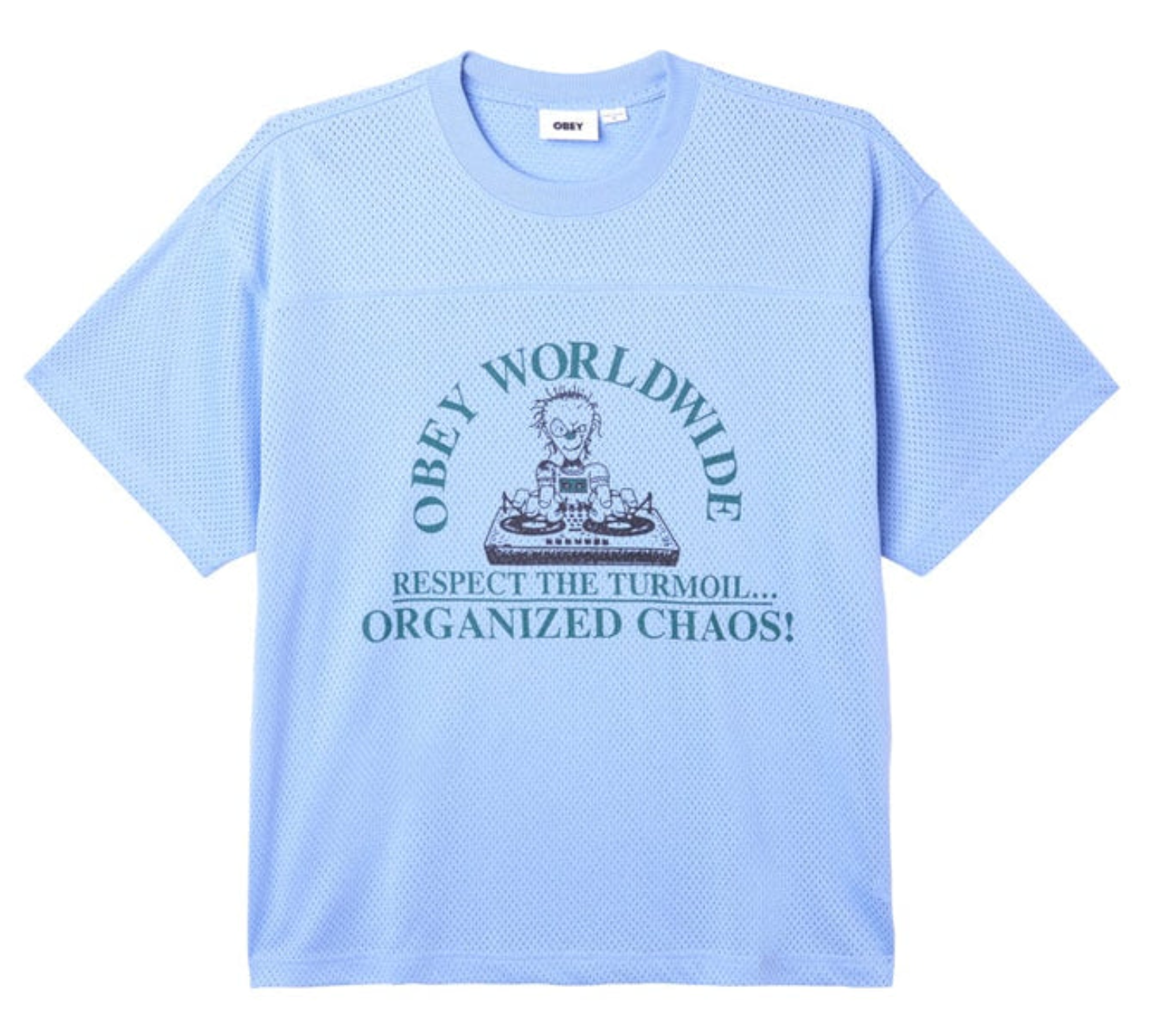 Bigwig Vero Mesh Jersey Tee (BLUE) - OBEY