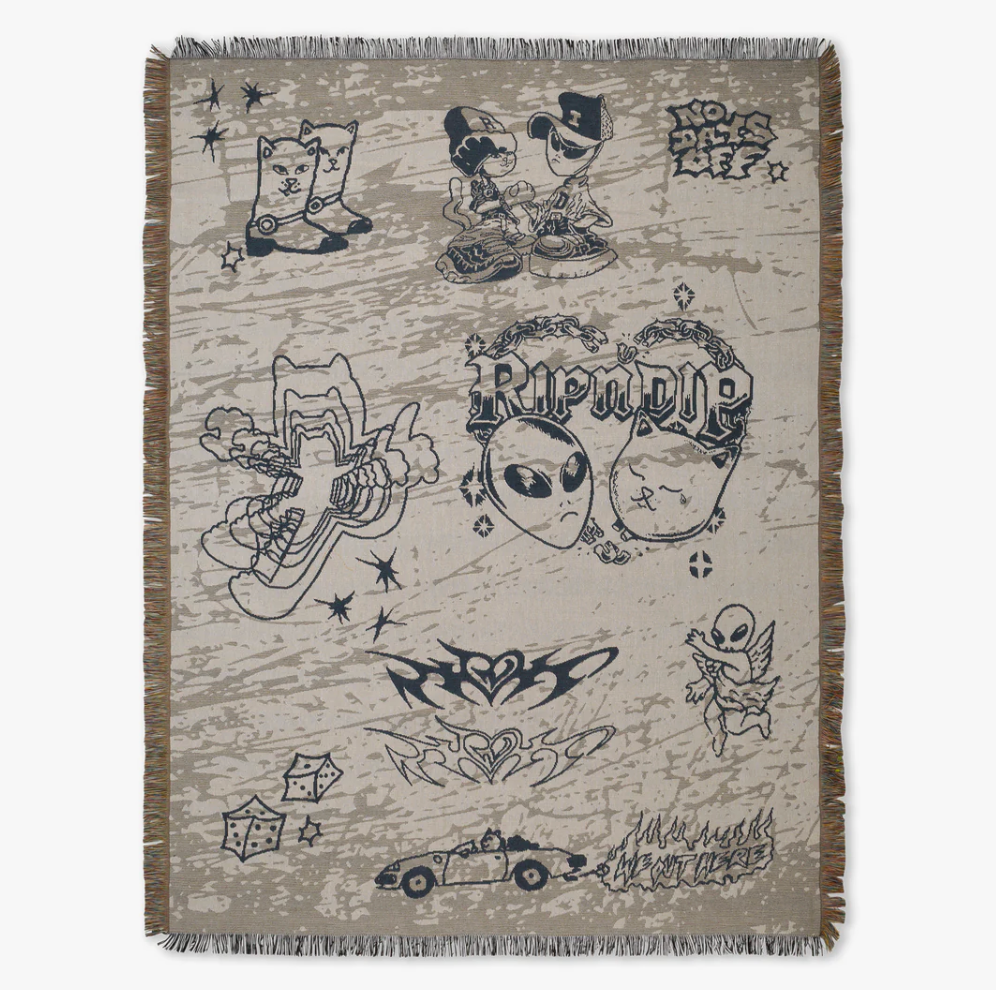 Westside Blanket (Bone) - RIPNDIP