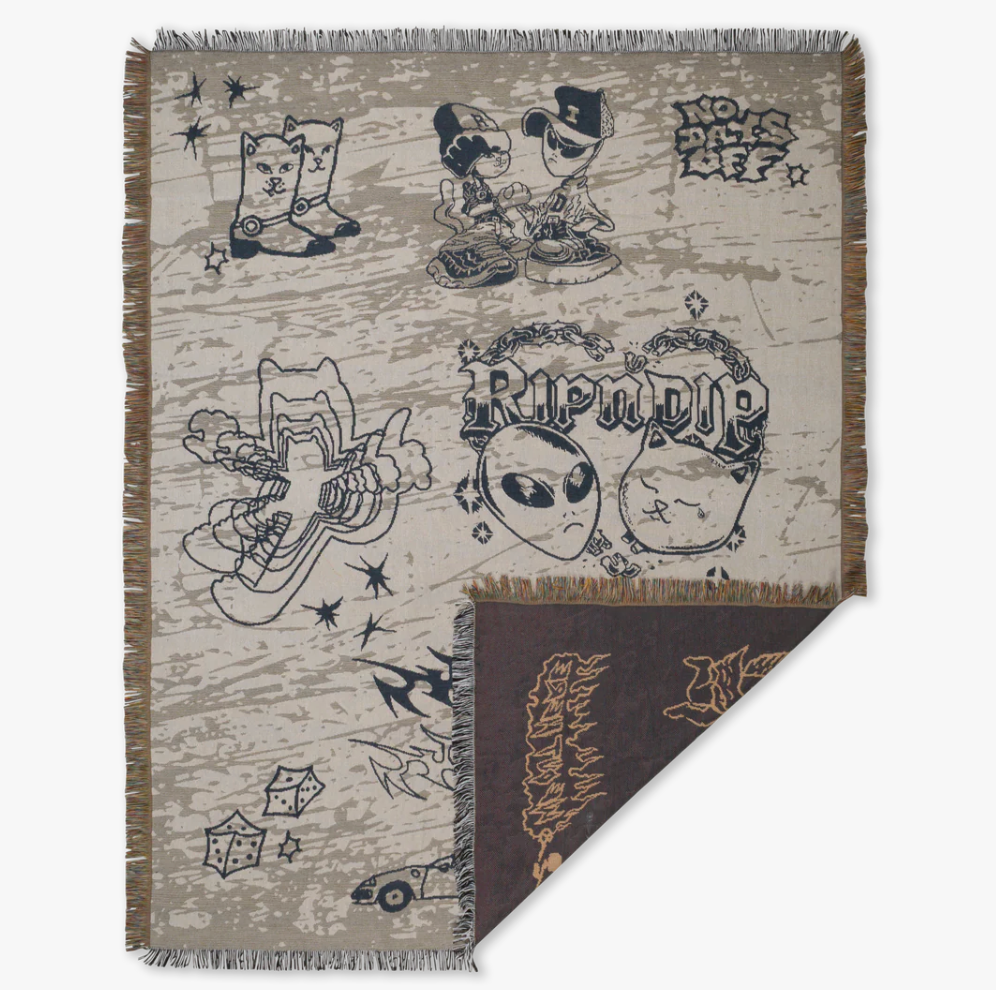Westside Blanket (Bone) - RIPNDIP