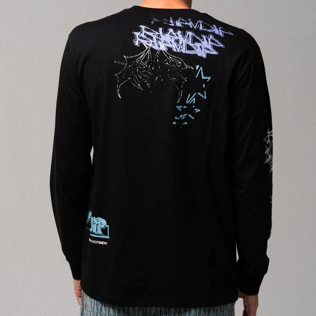 WORLD WIDE MADNESS LONG SLEEVE ( BLACK )