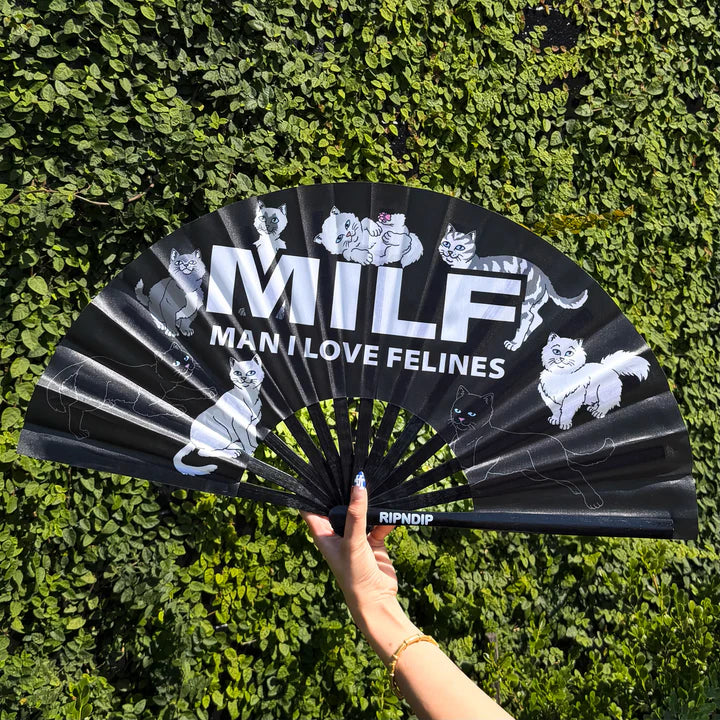 MAN I LOVE FELINES FAN ( BLACK ) - RIPNDIP