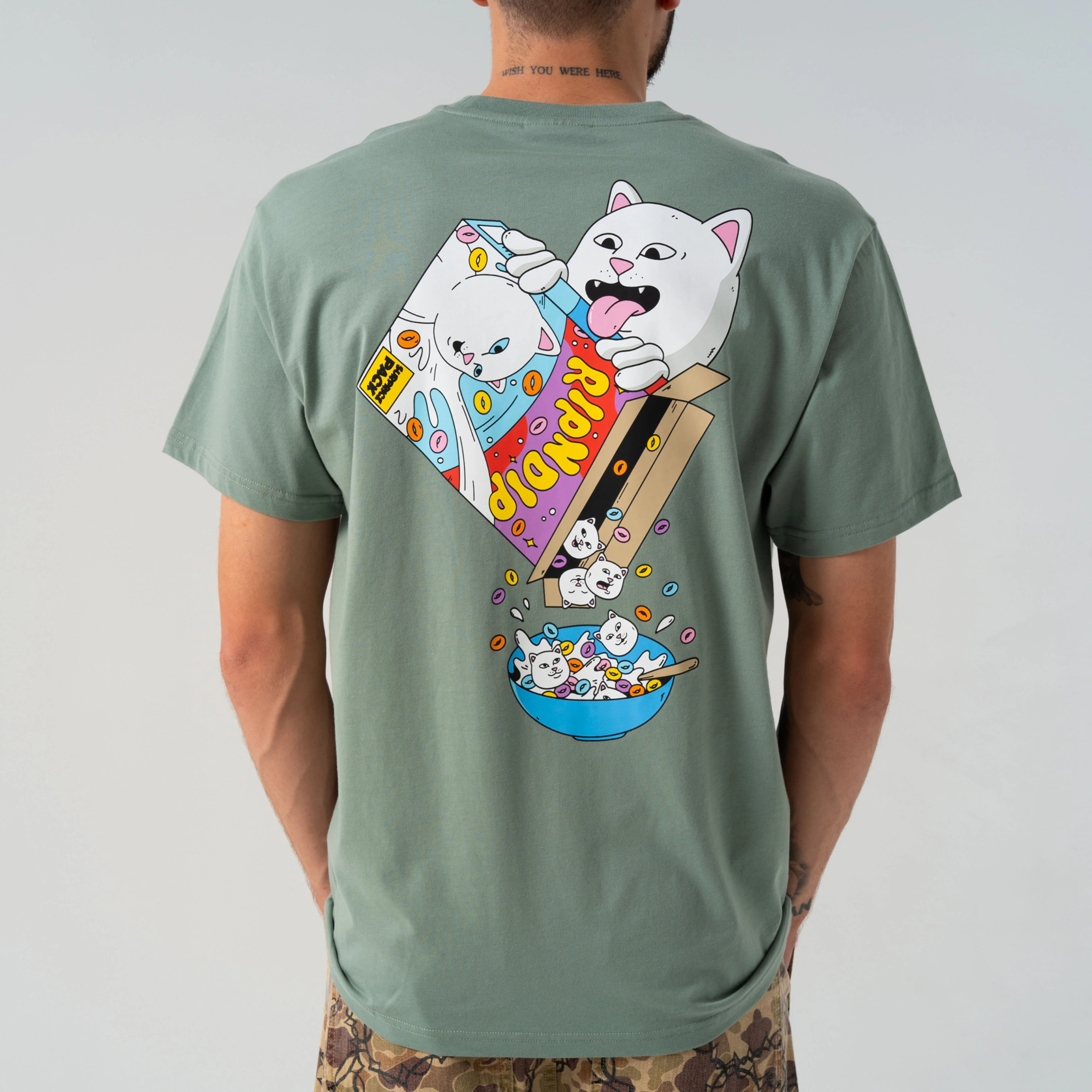 NERM OS TEE ( DUSTY SAGE )