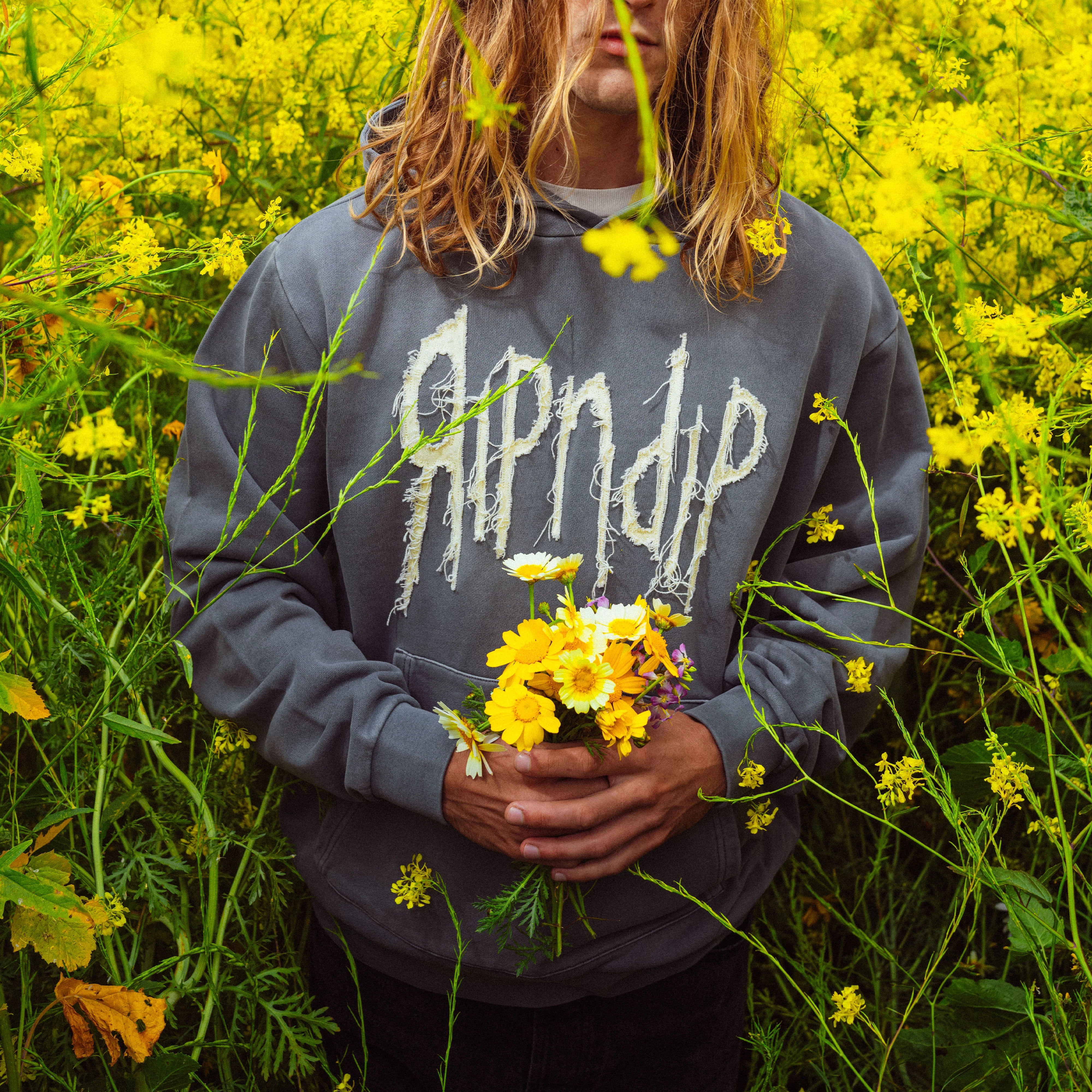 INSANO HOODIE ( CHARCOAL VINTAGE WASH )