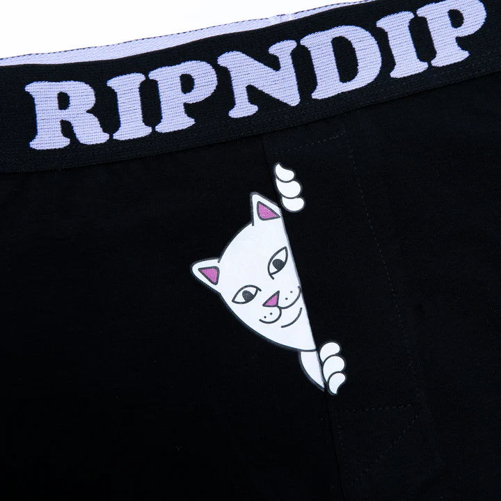 PEEK A NERMAL BOXERS ( BLACK )