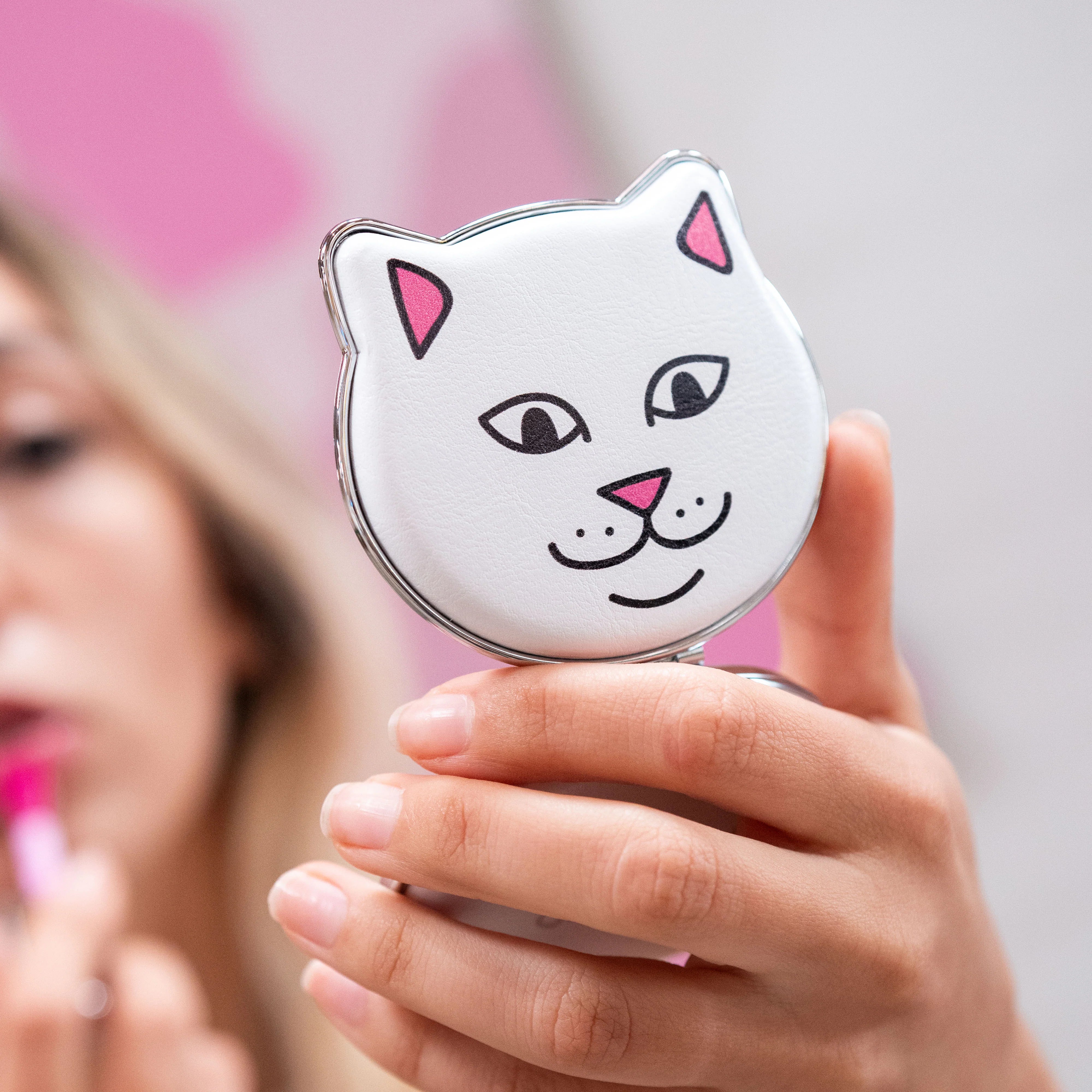 LORD NERMAL COMPACT MIRROR ( WHITE )