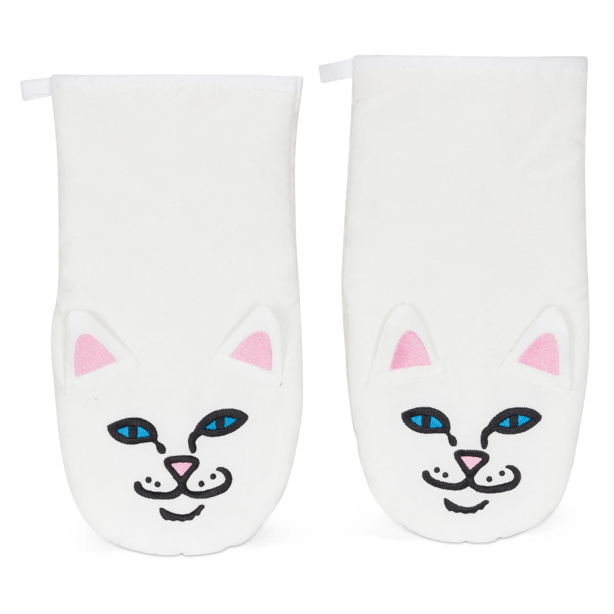 NERMIE OVEN MITTENS ( WHITE ) - RIPNDIP