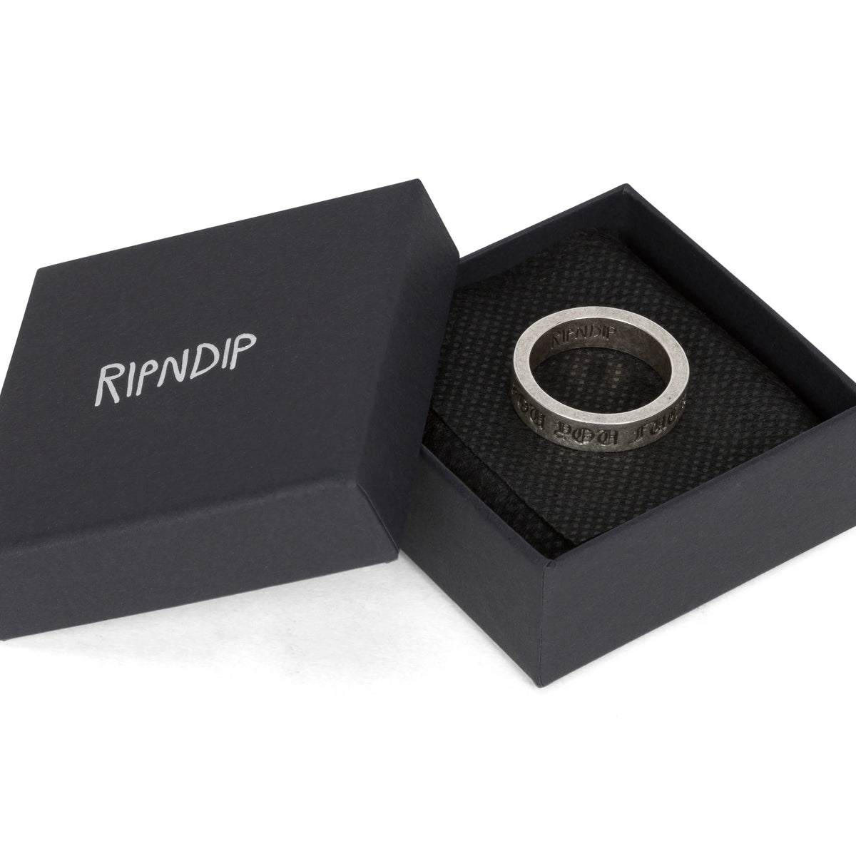 FUCKIN FUCK RING ( SILVER ) - RIPNDIP