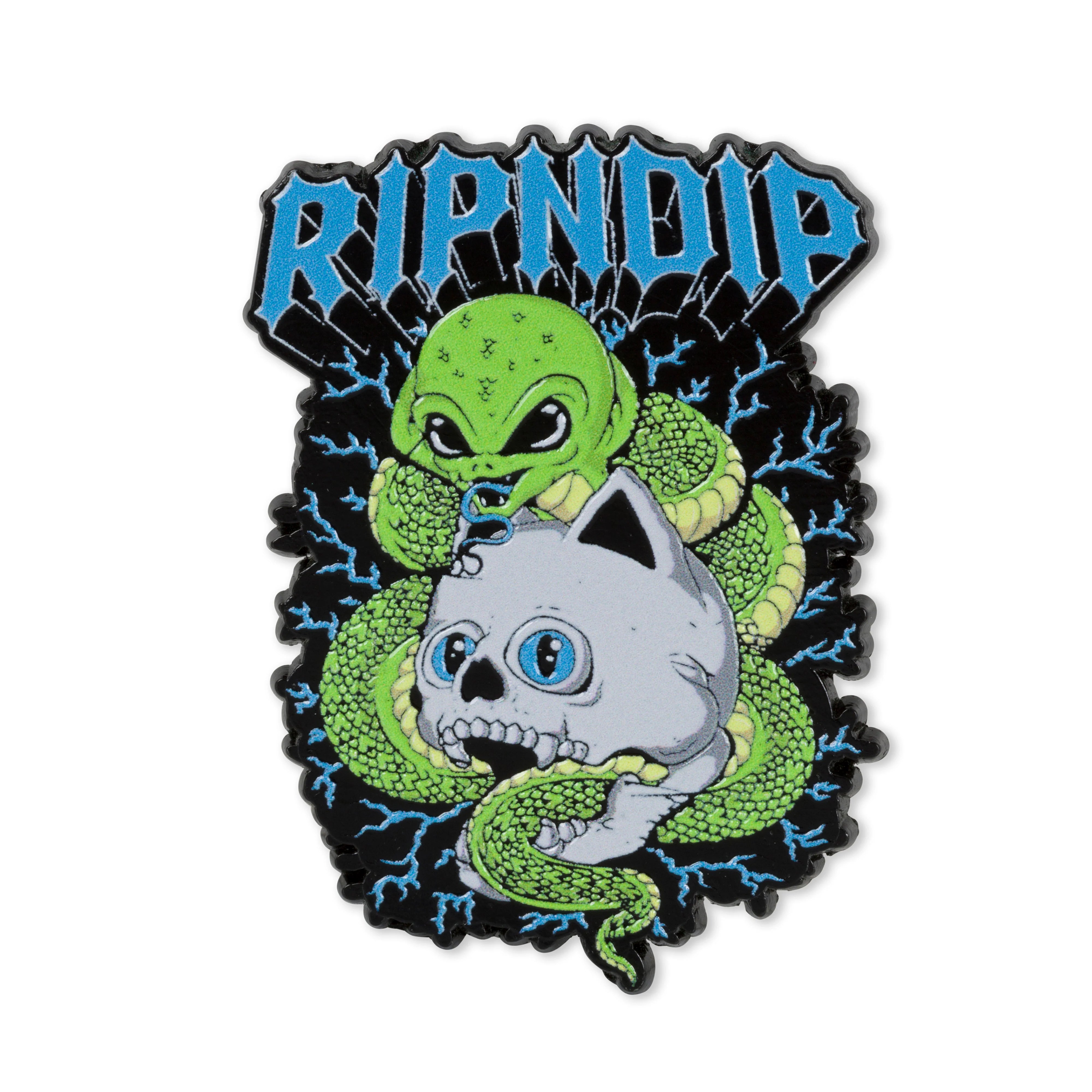 SKULL AND BONES PIN ( MULTI )