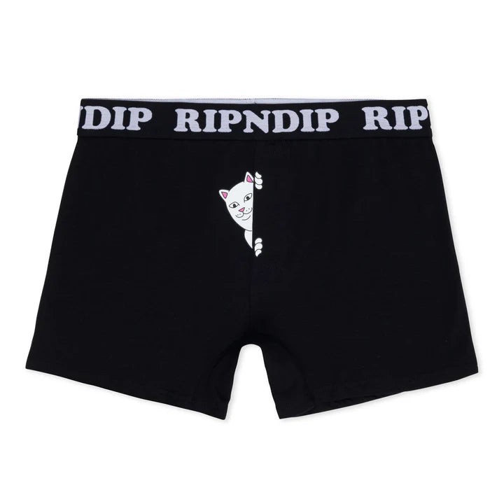 PEEK A NERMAL BOXERS ( BLACK )