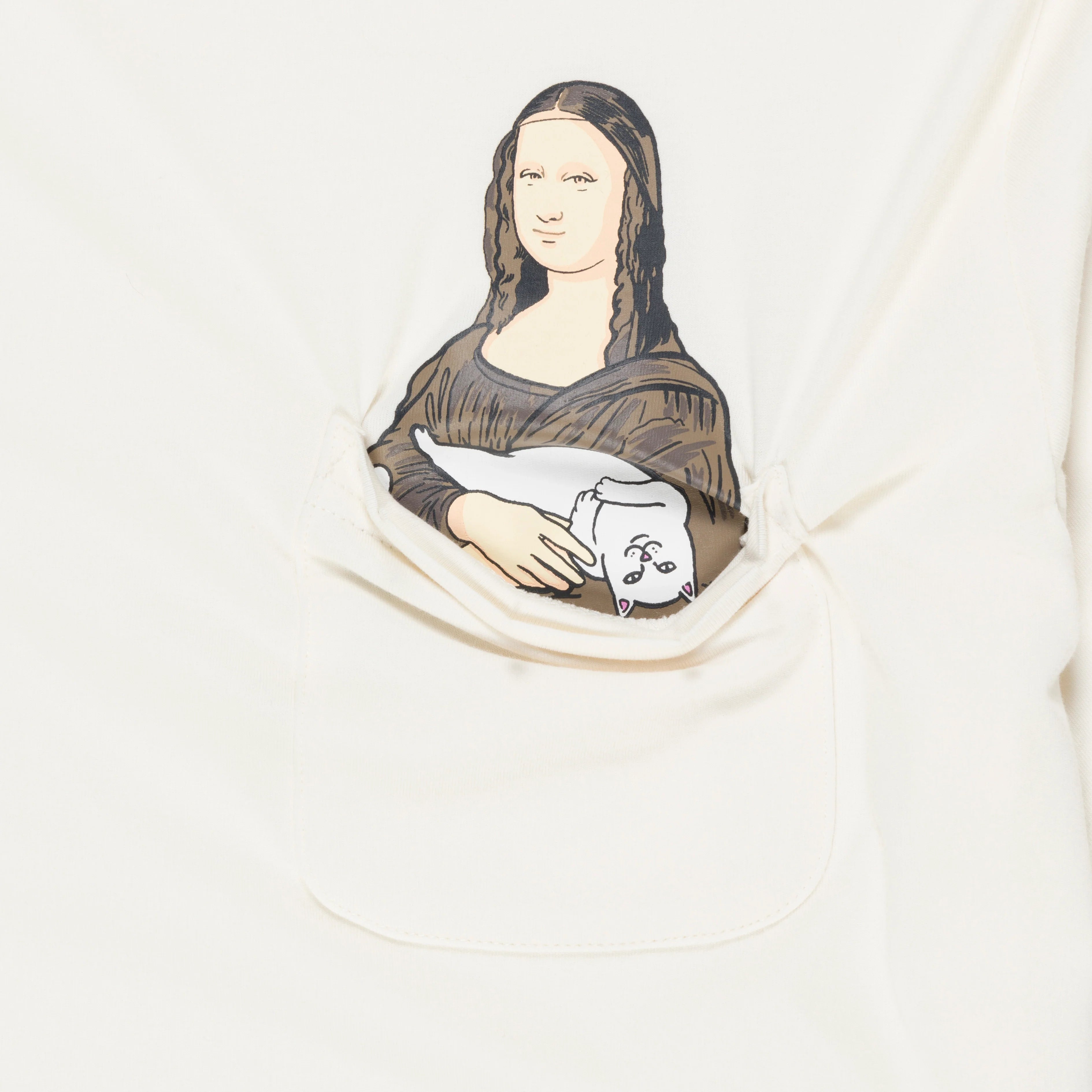 NERMALISA POCKET TEE ( BONE )