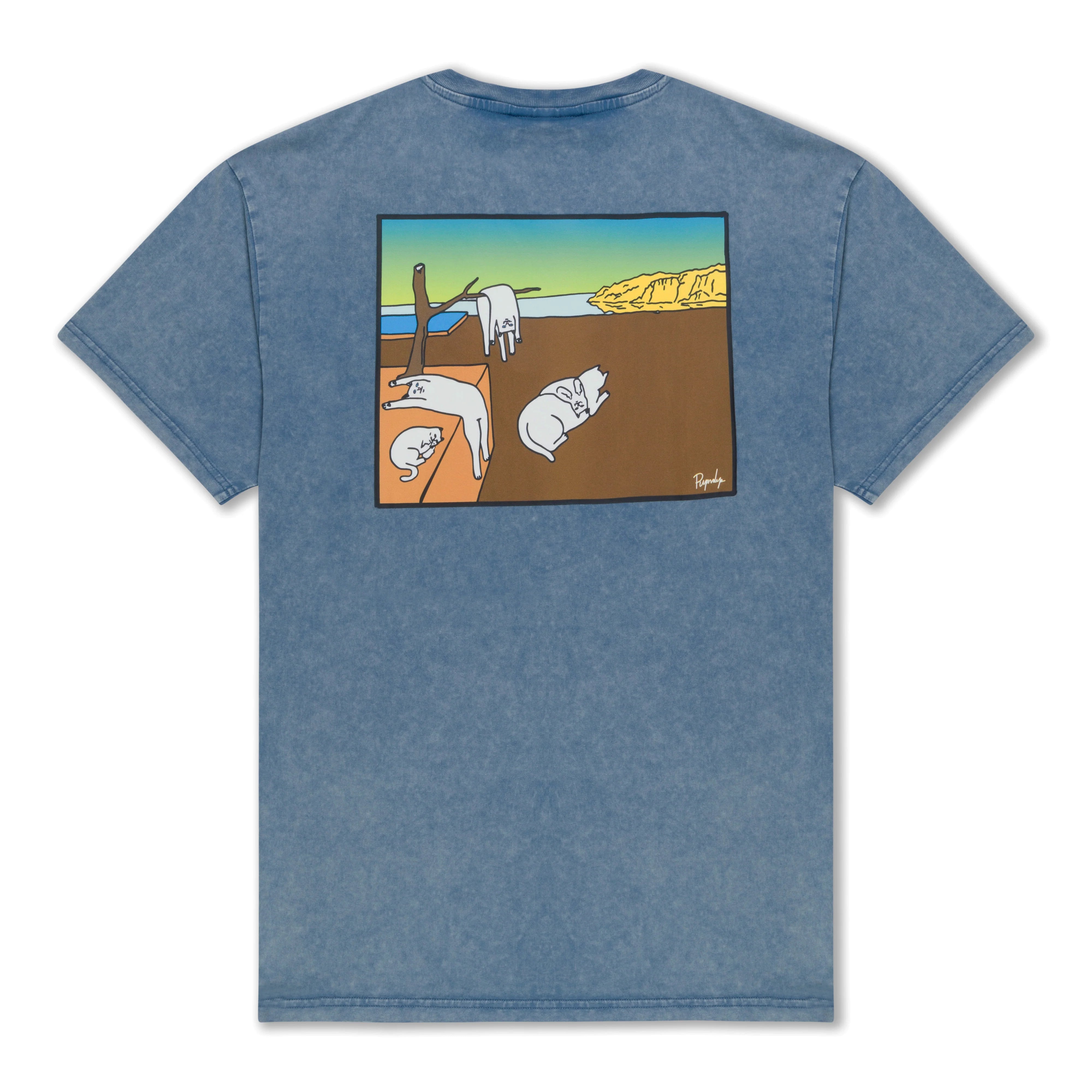 NERMALI TEE ( SLATE MINERAL WASH )
