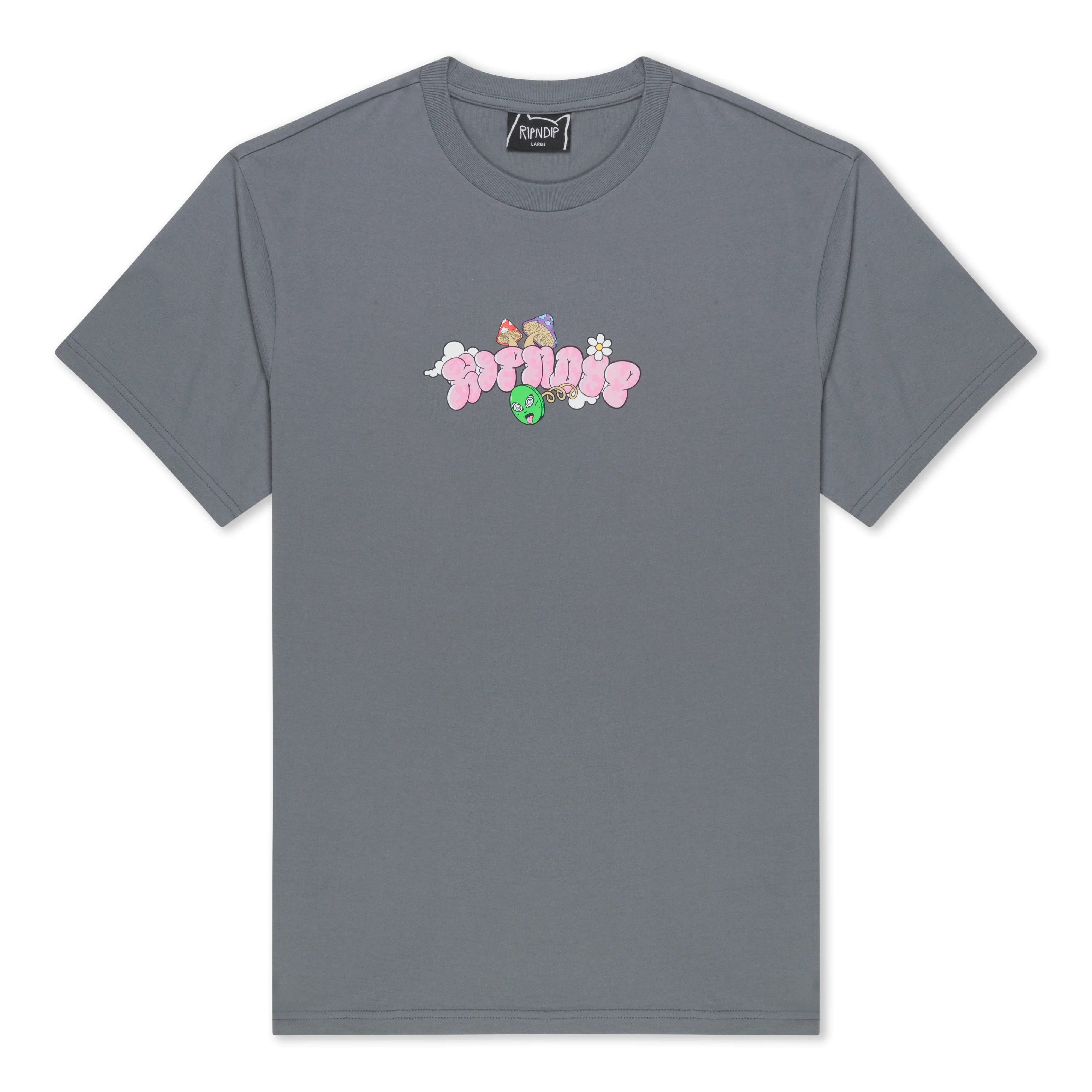 LOST MINDS TEE ( CHARCOAL )