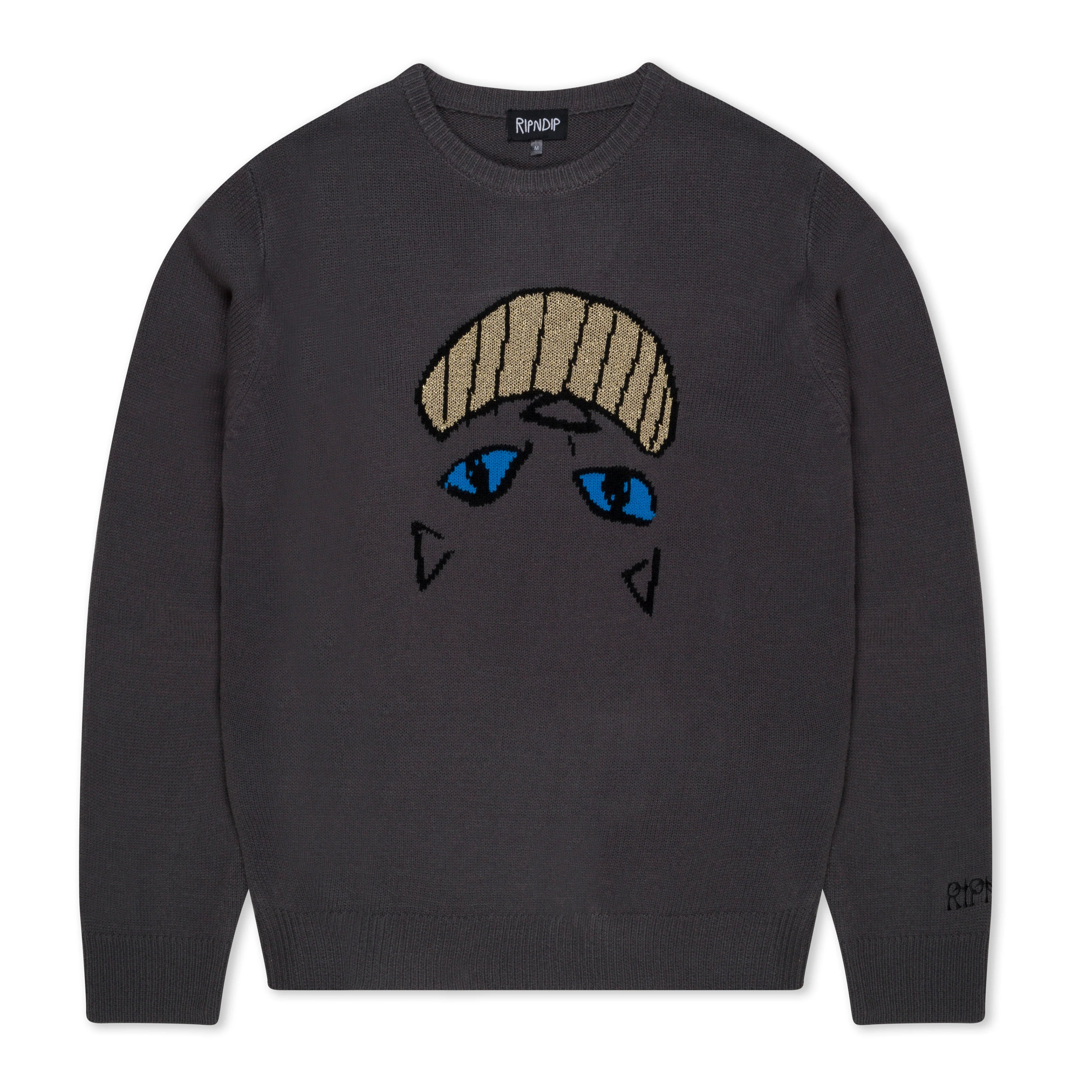 JOAQUIN KNIT SWEATER ( CHARCOAL )
