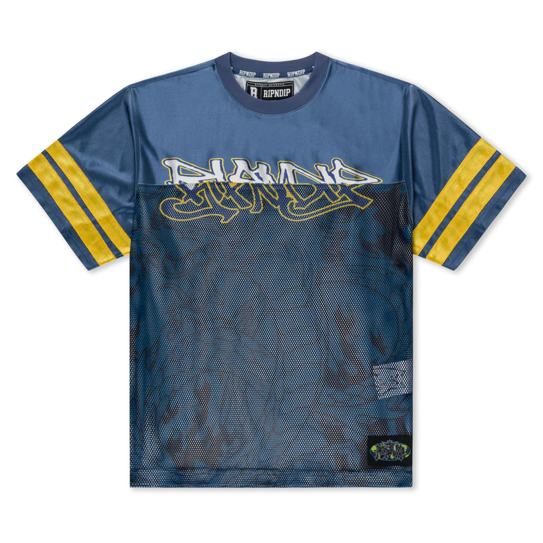 TOO FAST FOOTBALL JERSEY ( NAVY )