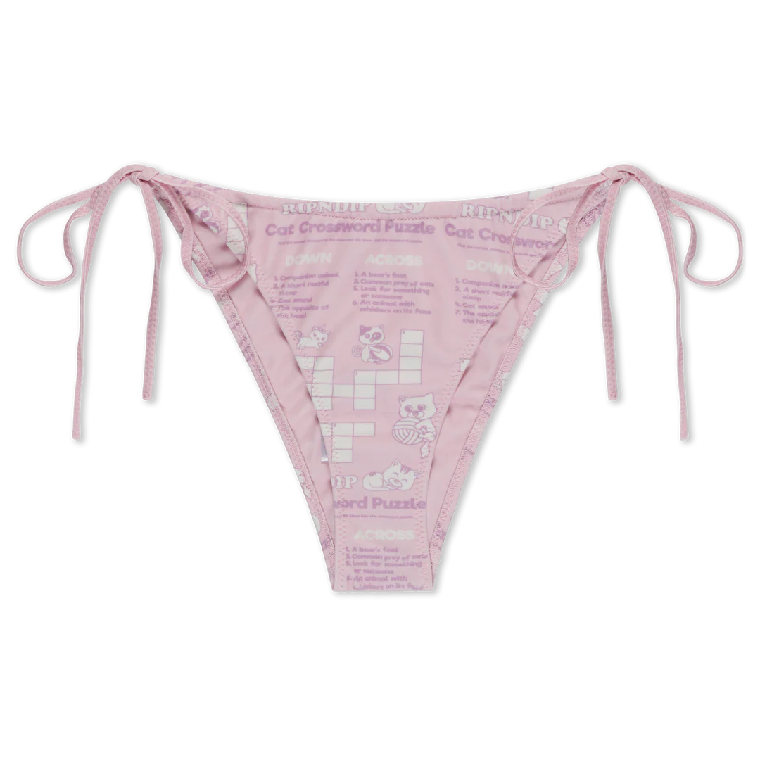 CROSSWORD 2PC BIKINI SET ( PINK )