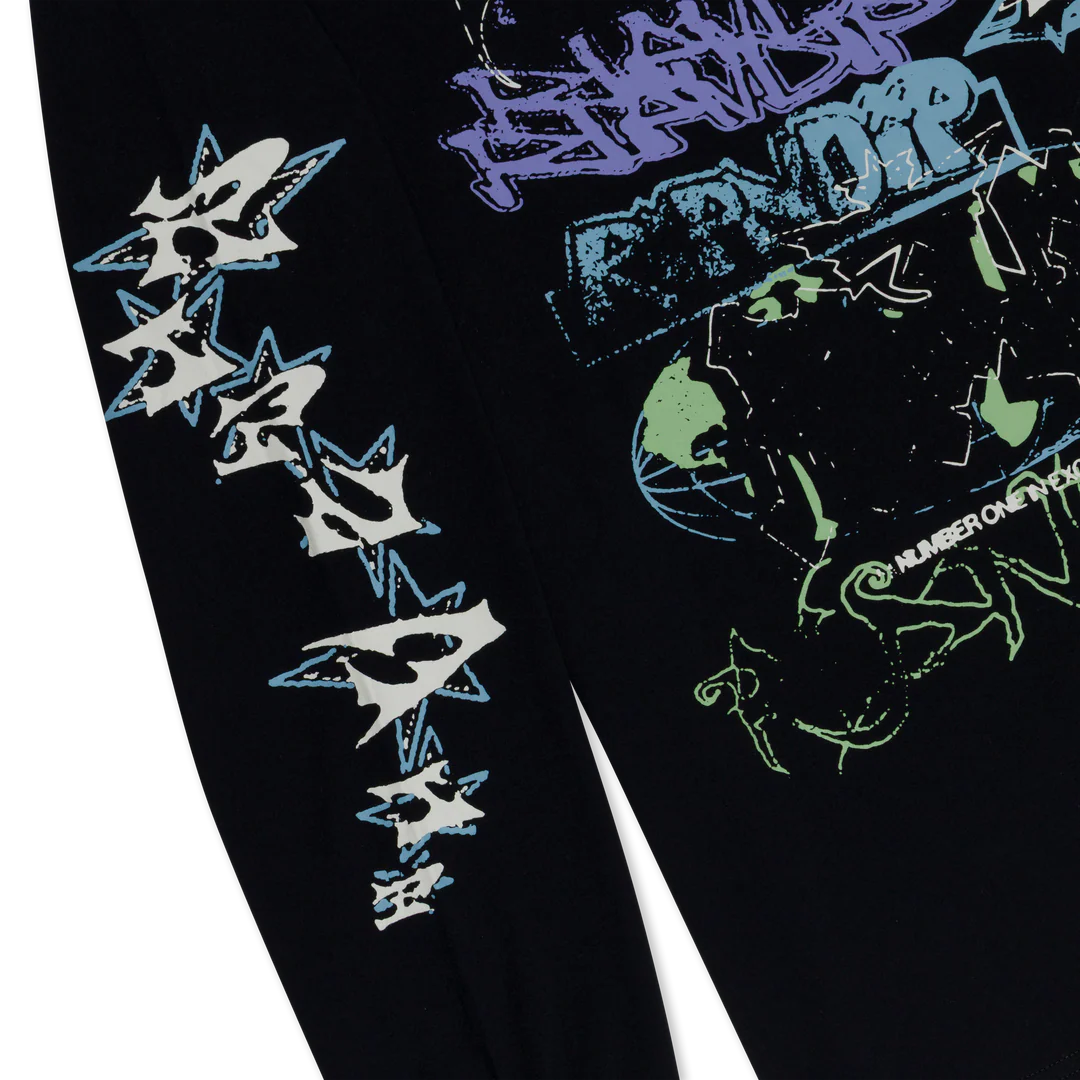 WORLD WIDE MADNESS LONG SLEEVE ( BLACK )