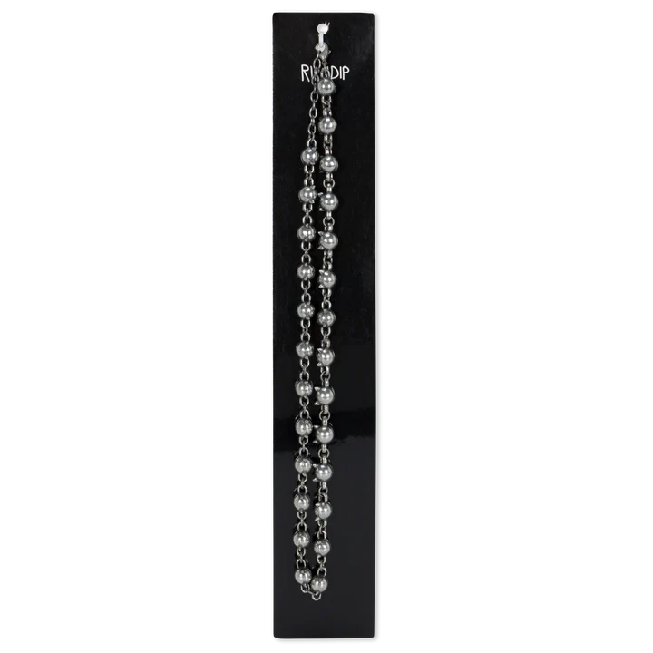 LORD NERMAL BALL & CHAIN NECKLACE ( SILVER )