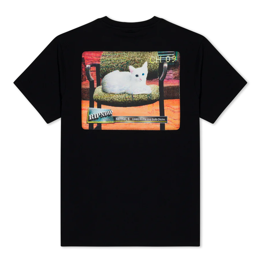 TALK SHOW TEE ( BLACK ) - RIPNDIP
