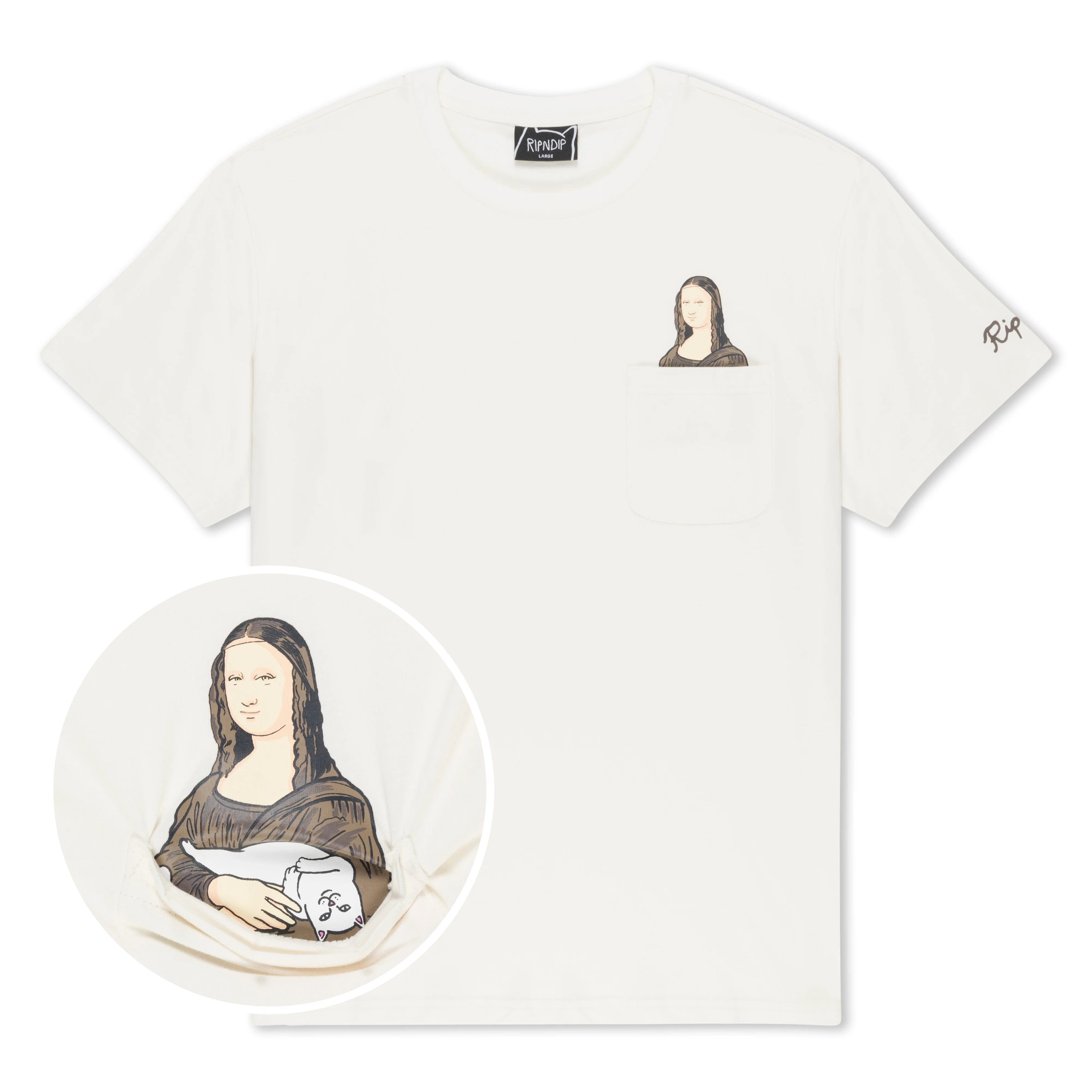 NERMALISA POCKET TEE ( BONE )