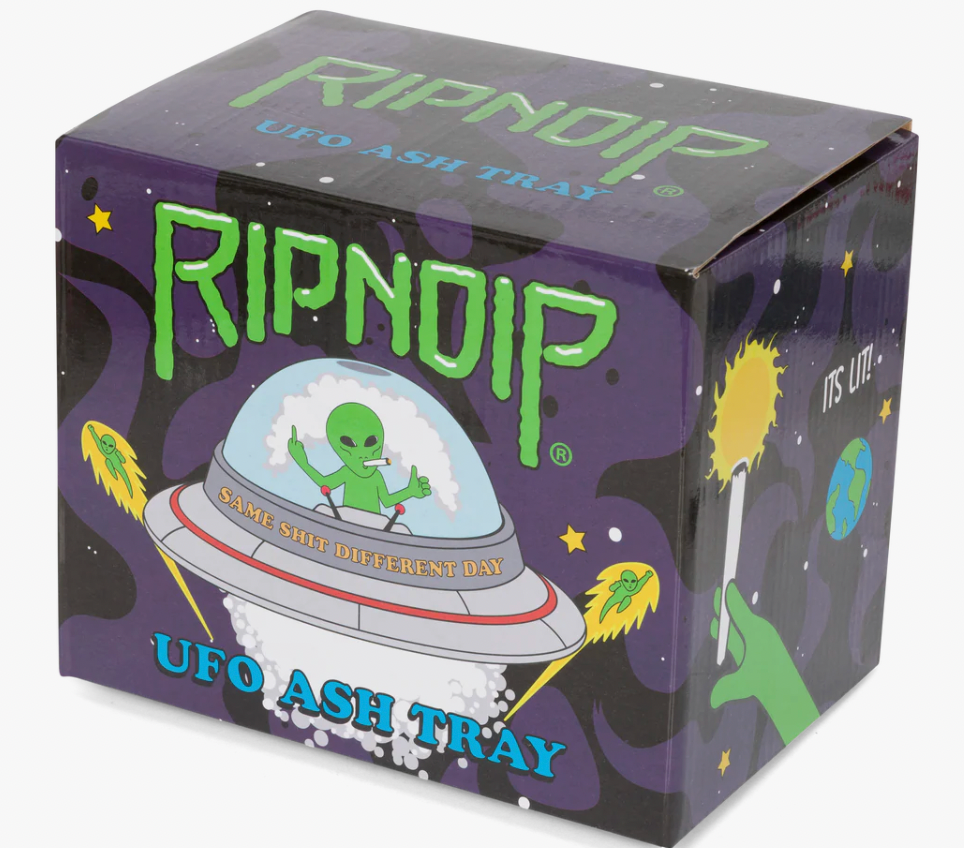 UFO CERAMIC ASHTRAY ( MULTI ) - RIPNDIP