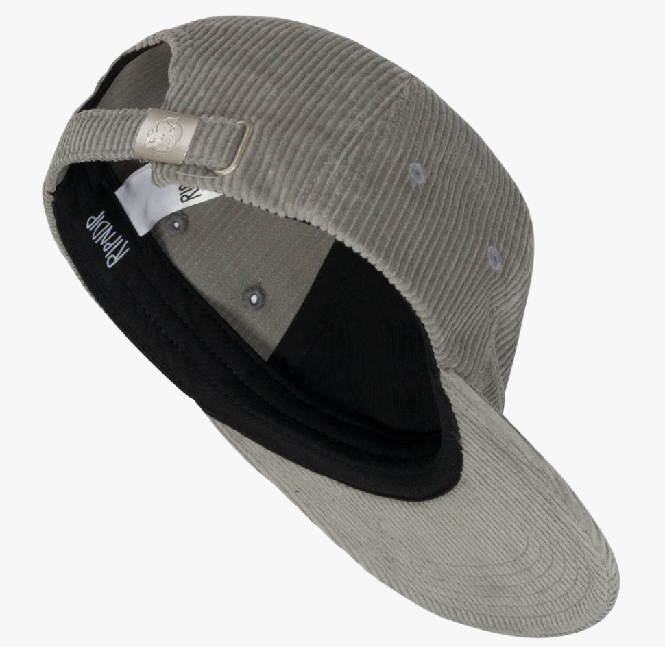 LORD NERMAL CORDURY SNAPBACK ( CHARCOAL ) - RIPNDIP