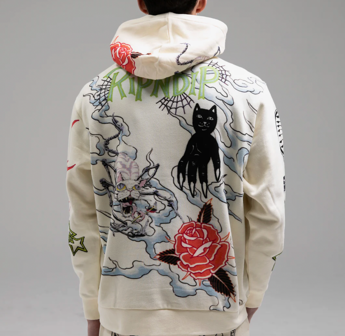 TRAVIS HOODIE ( OFF WHITE )