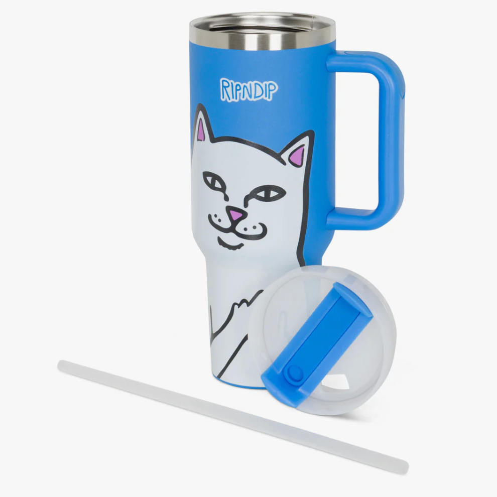 Lord Nermal Big Ol Cup Tumbler (Blue) - RIPNDIP