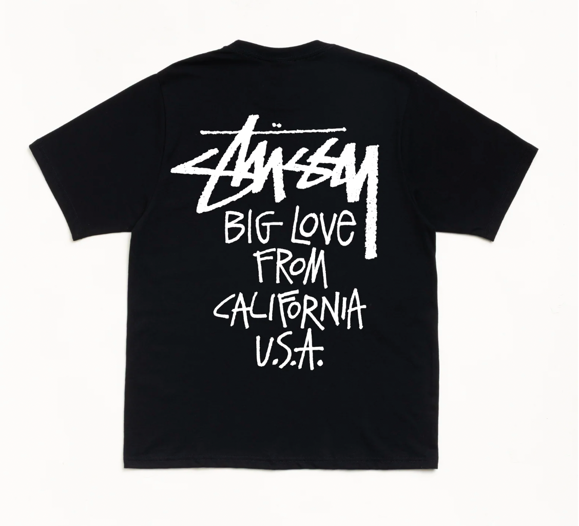 BIG LOVE TEE - STUSSY