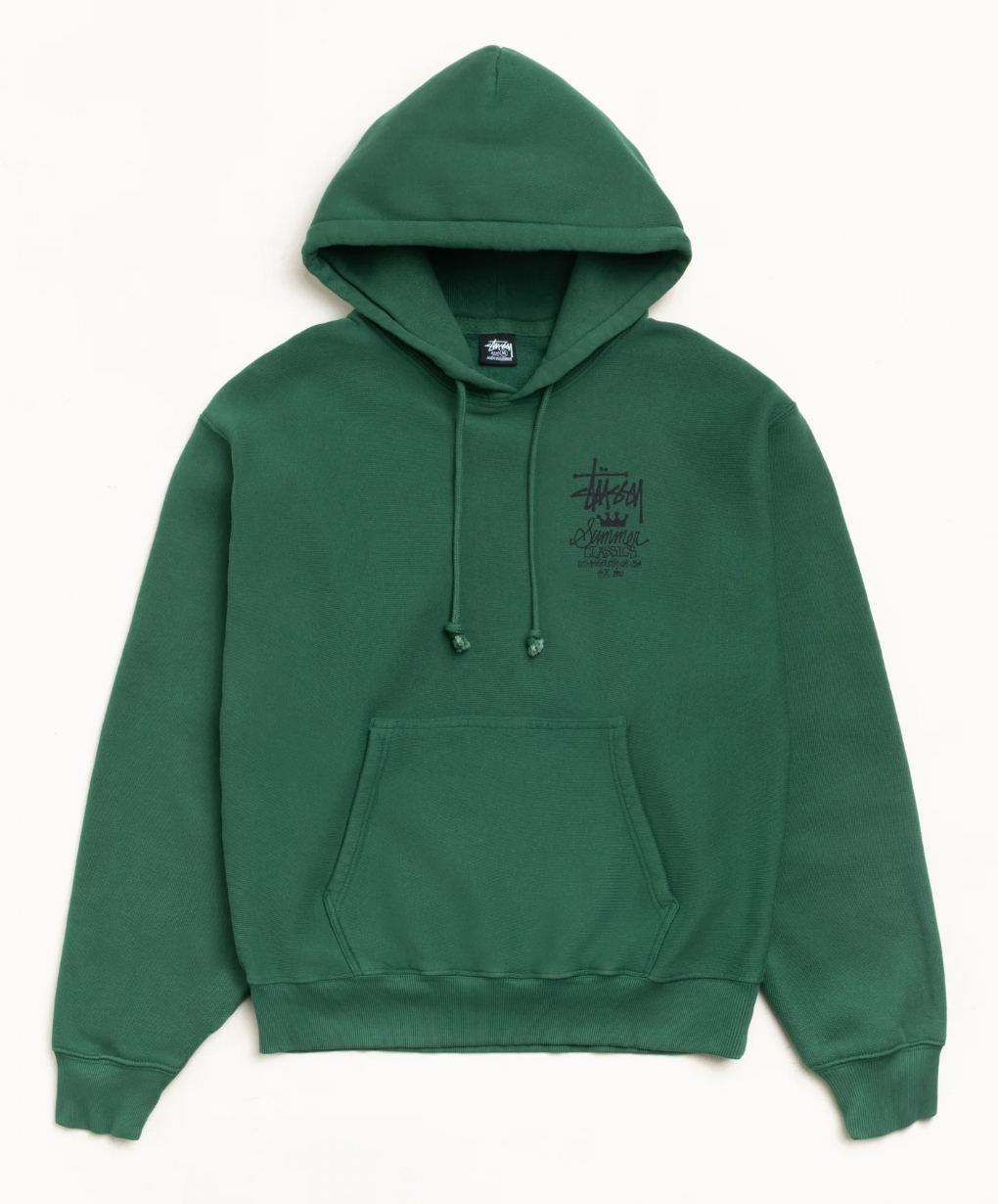 SUMMER CLASSICS HOODIE GARMENT DYED