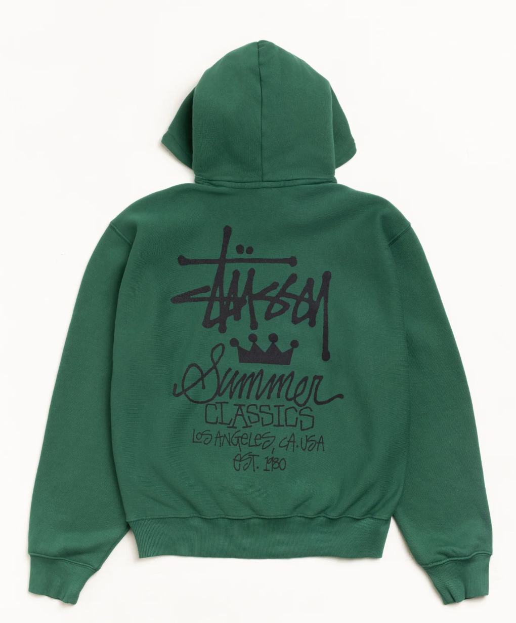 SUMMER CLASSICS HOODIE GARMENT DYED