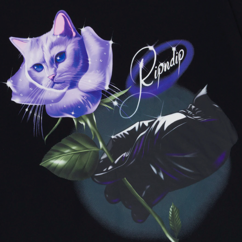 Rose Tee (Black)