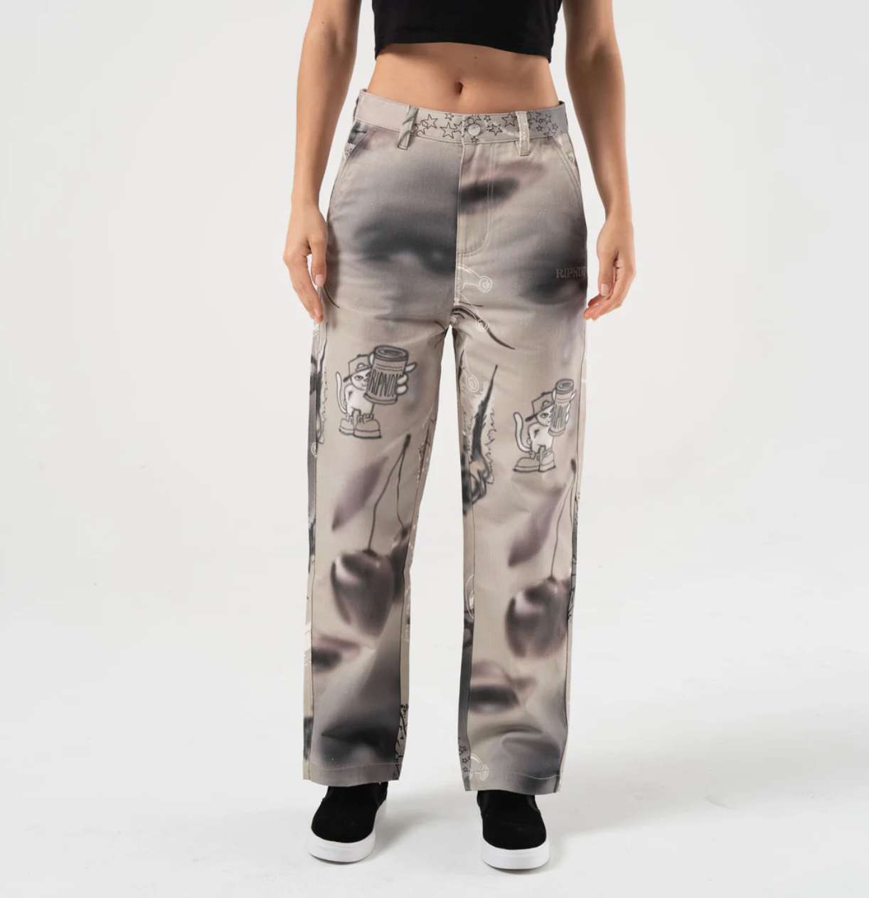 Stargazing Carpenter Straight Leg Pants (Multi)